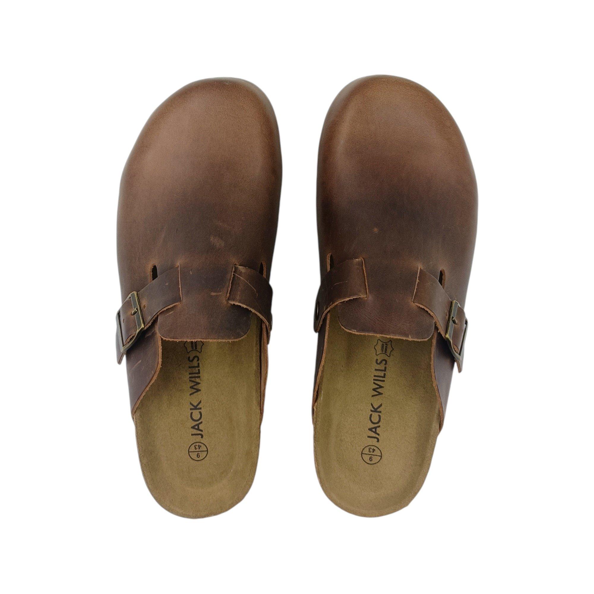 Brown Leather - Jack Wills - Mule Sandals Mens - 5