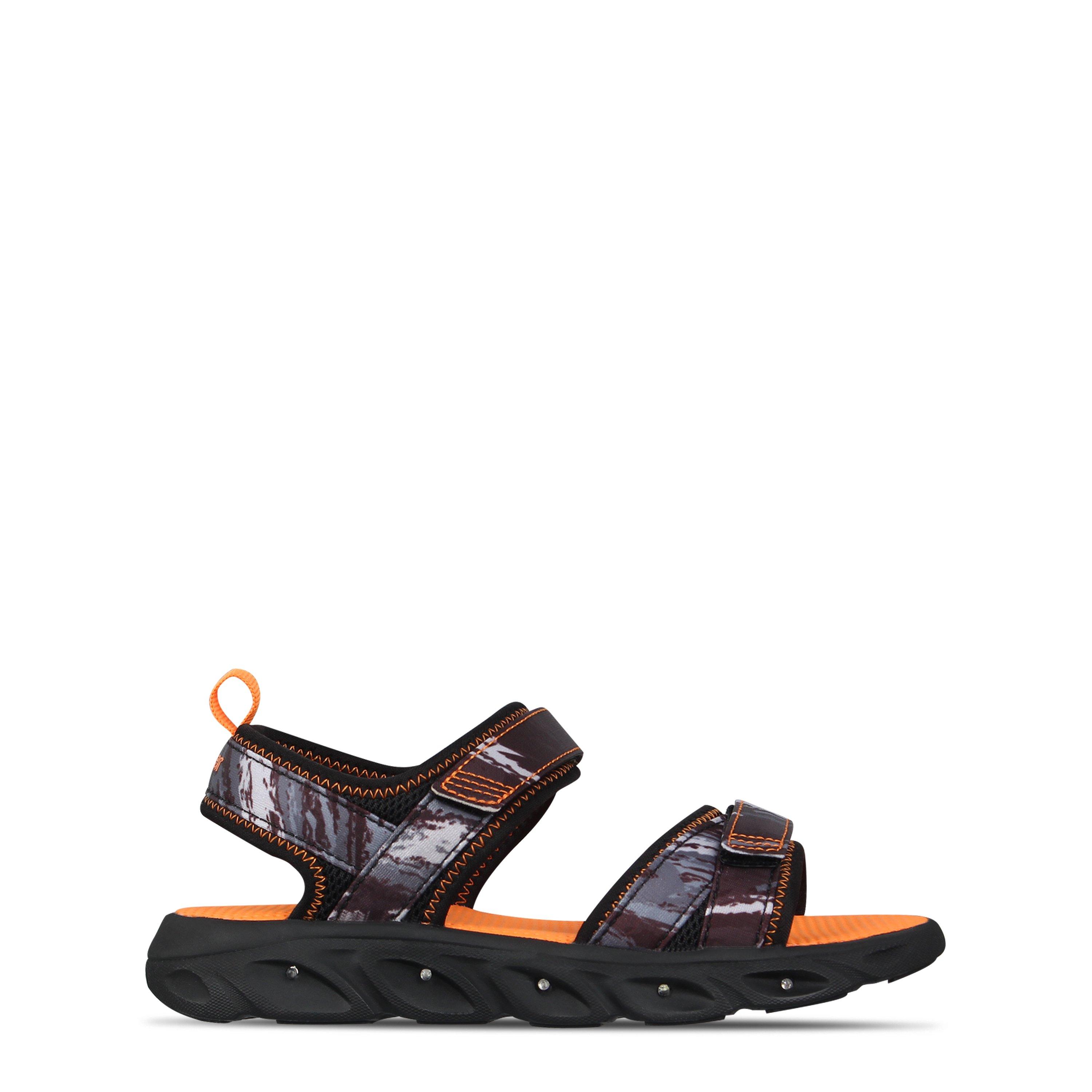 Slazenger Boys Light Up Sole Sandals Juniors - Black - C12 (30.5)