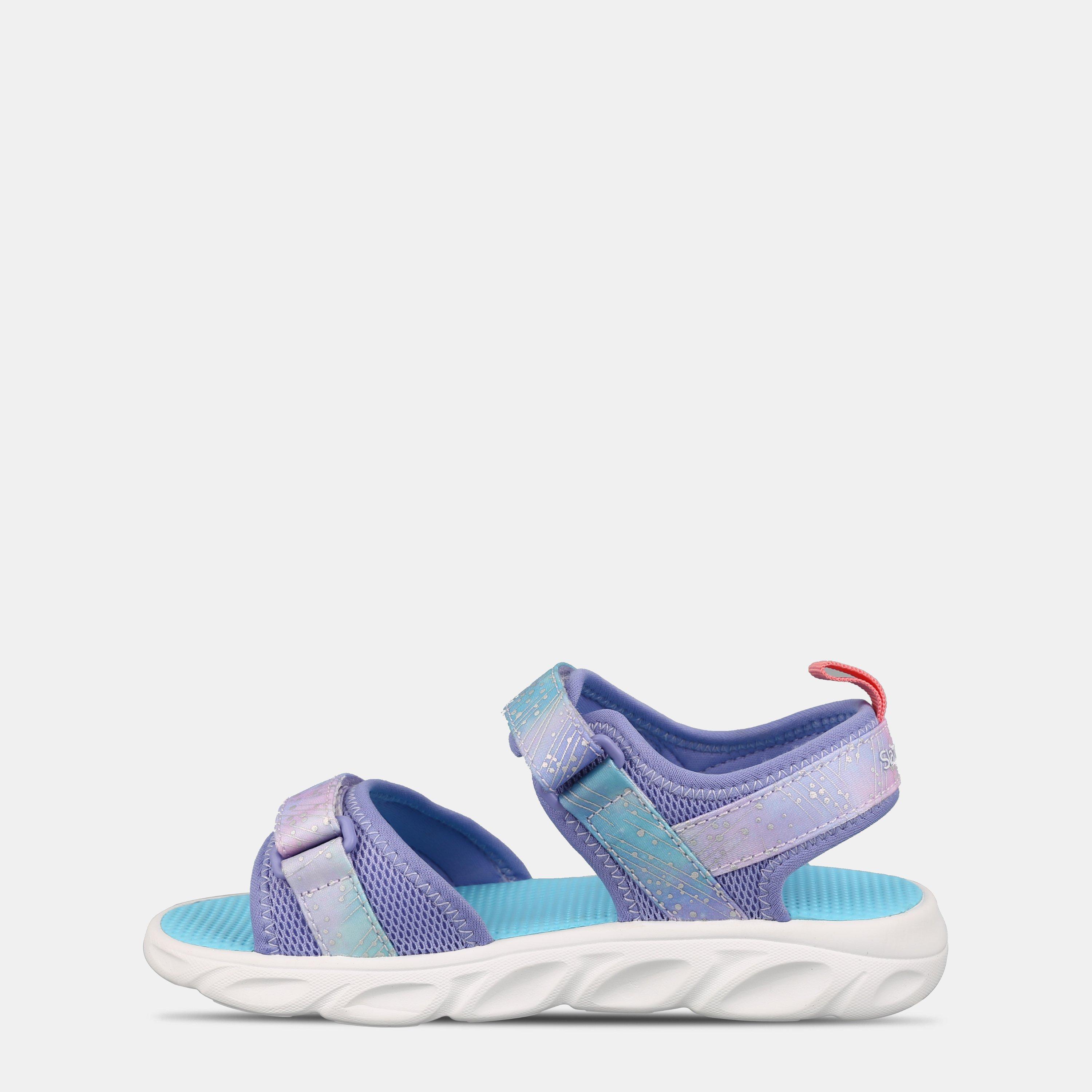 Lilac Stars - Slazenger - Light Up Sole Sandals Juniors - 2