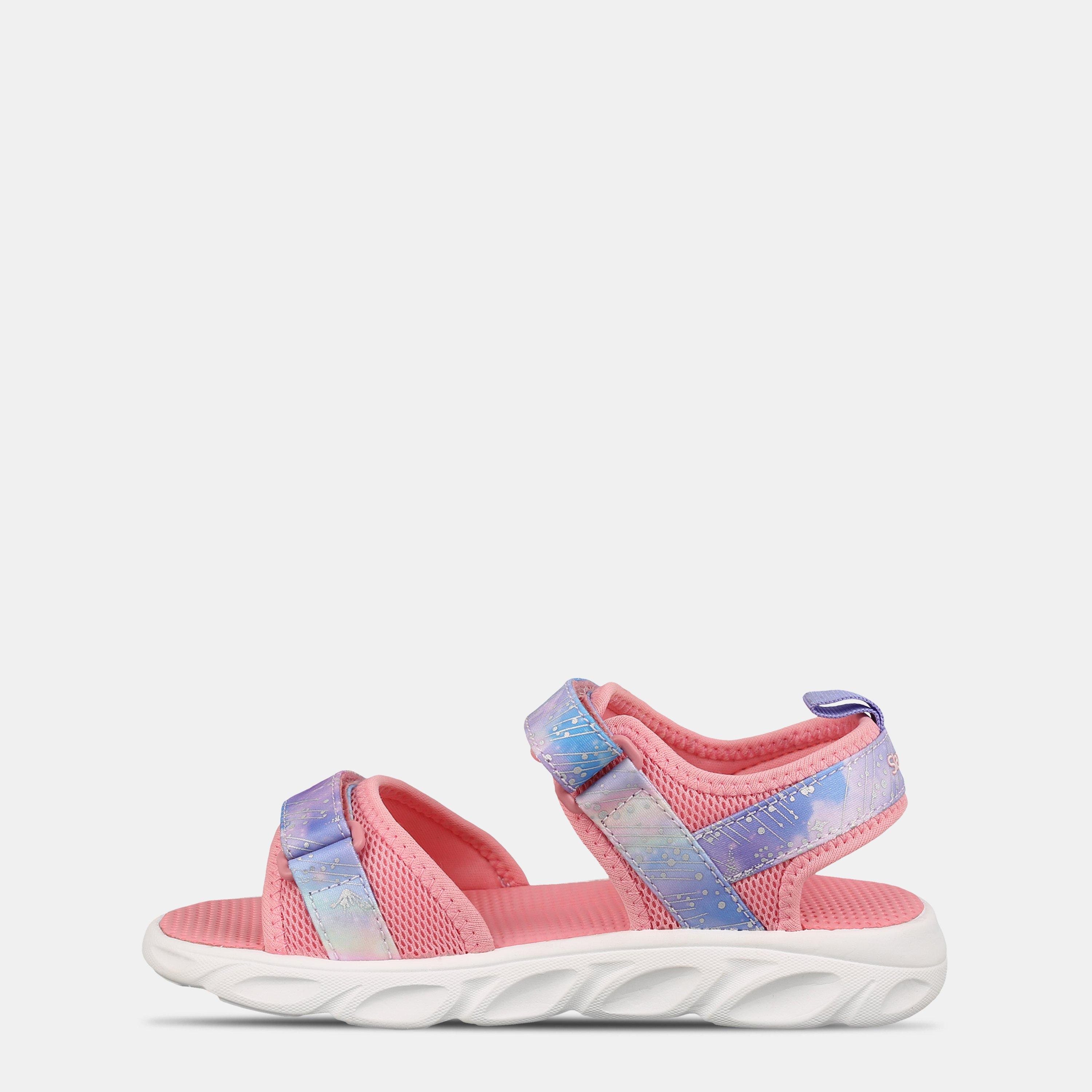Pink/Unicorn - Slazenger - Light Up Sole Sandals Juniors - 2