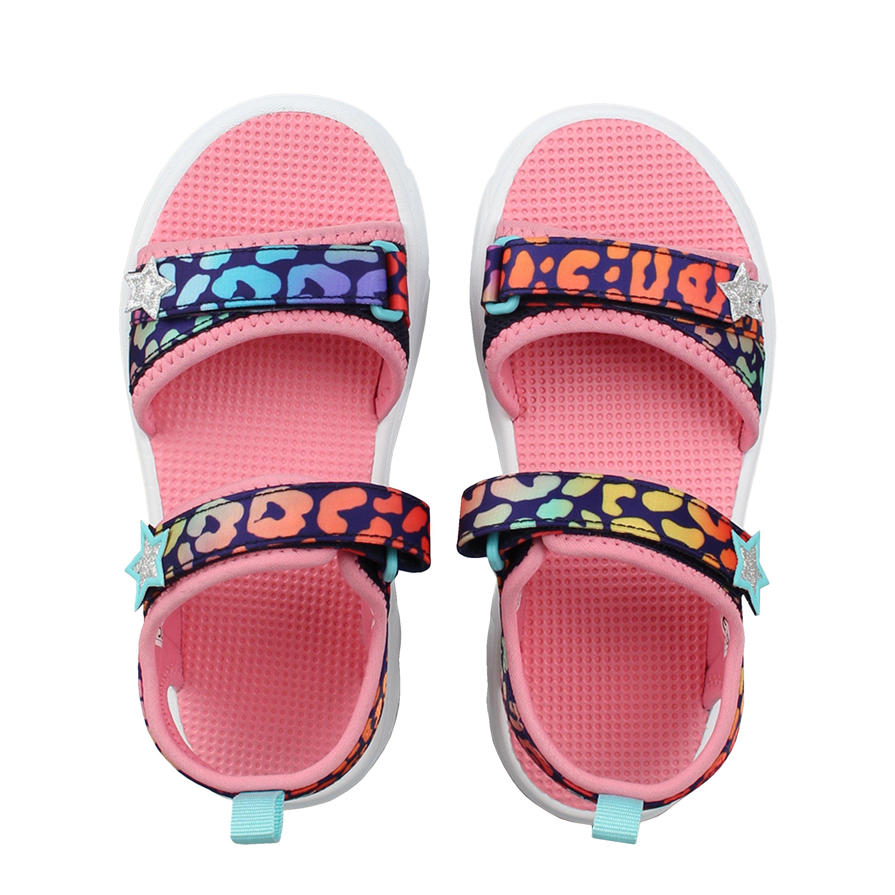 Leopard - Slazenger - Light Up Sole Sandals Juniors - 5