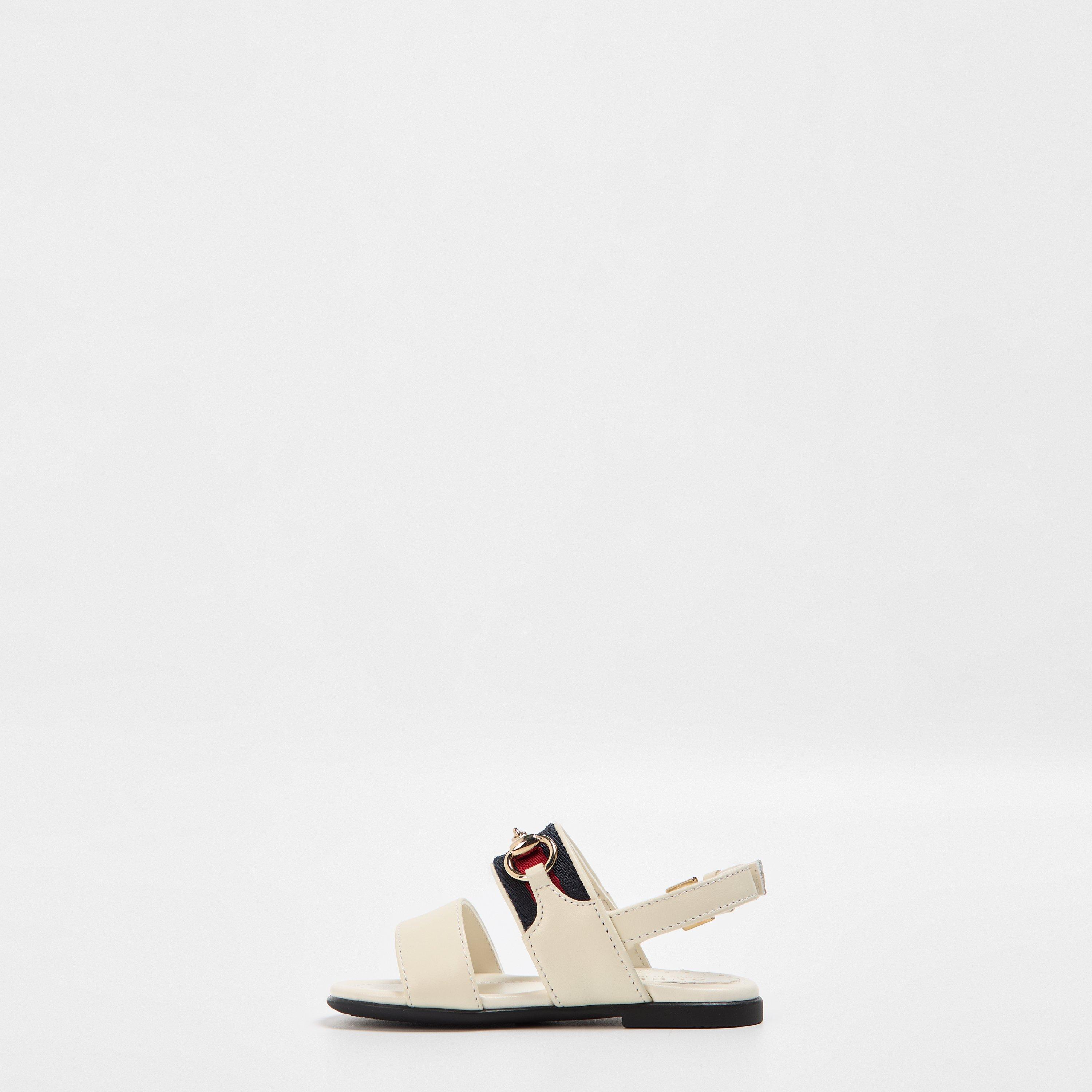 White 9047 - Gucci - Web Sandals Infants - 2