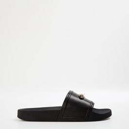 Versace Medusa 95 Leather Sliders