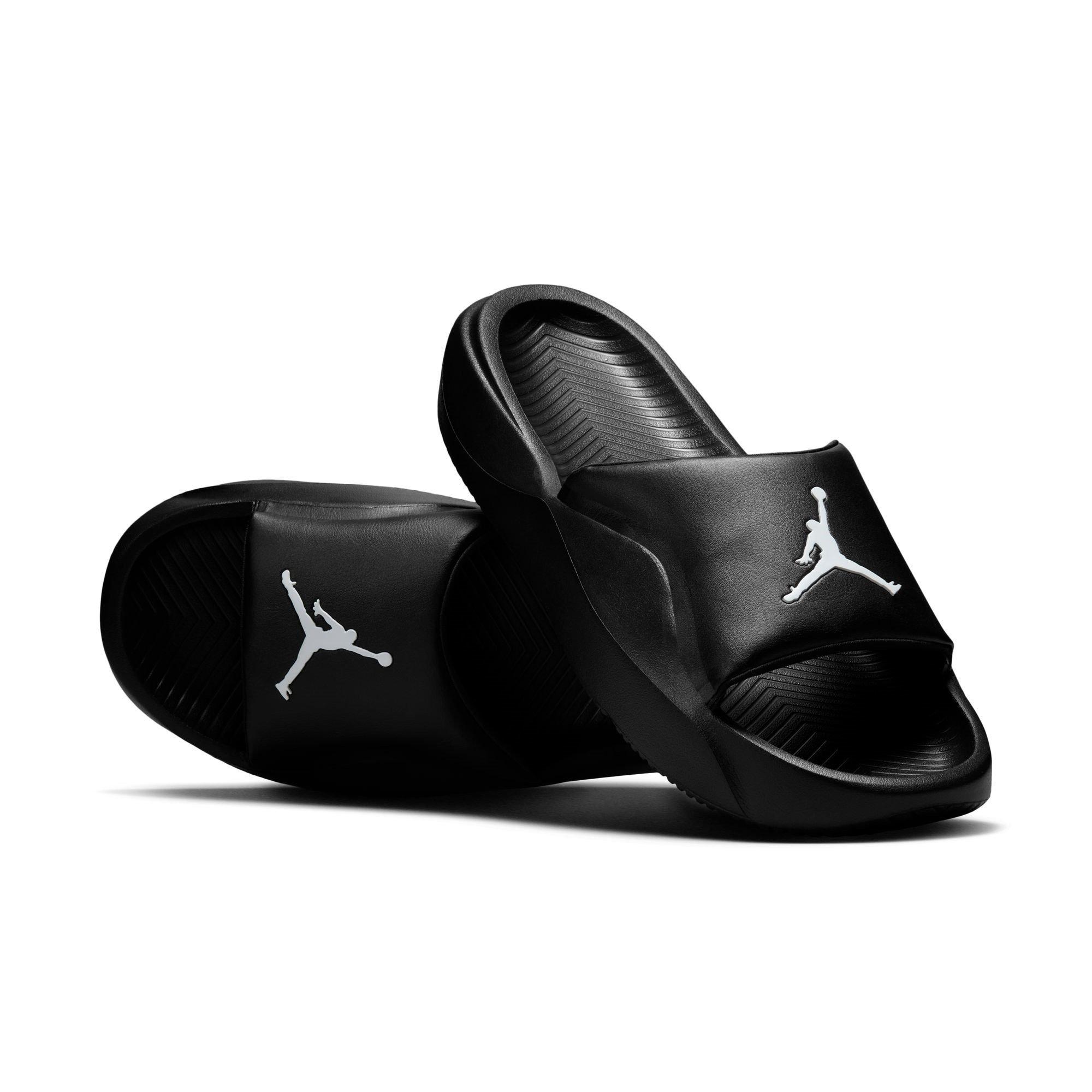 Black/White - Nike - Jordan Franchise Adults Slide Sandals - 8