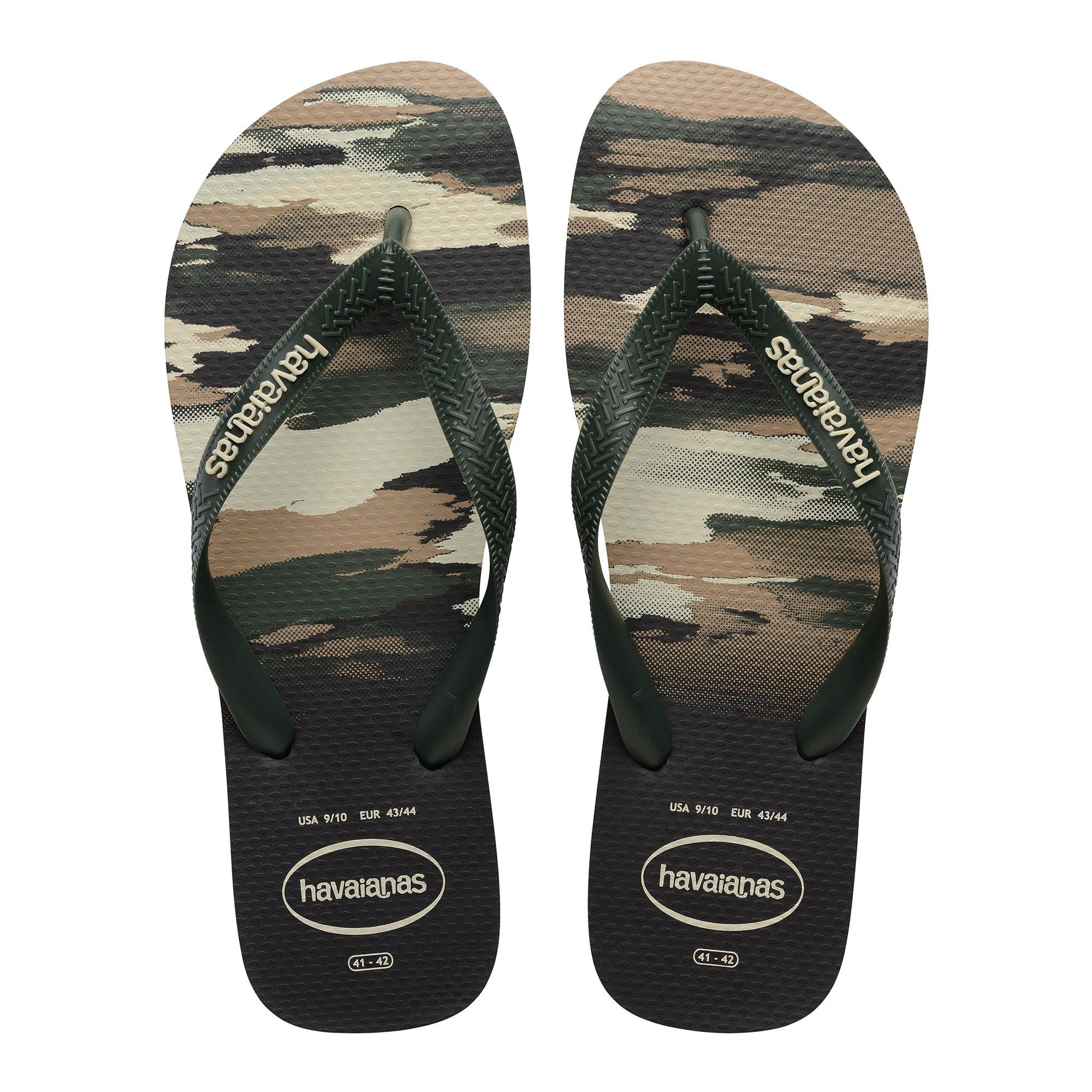 Men's Top Camu Black Flip Flops