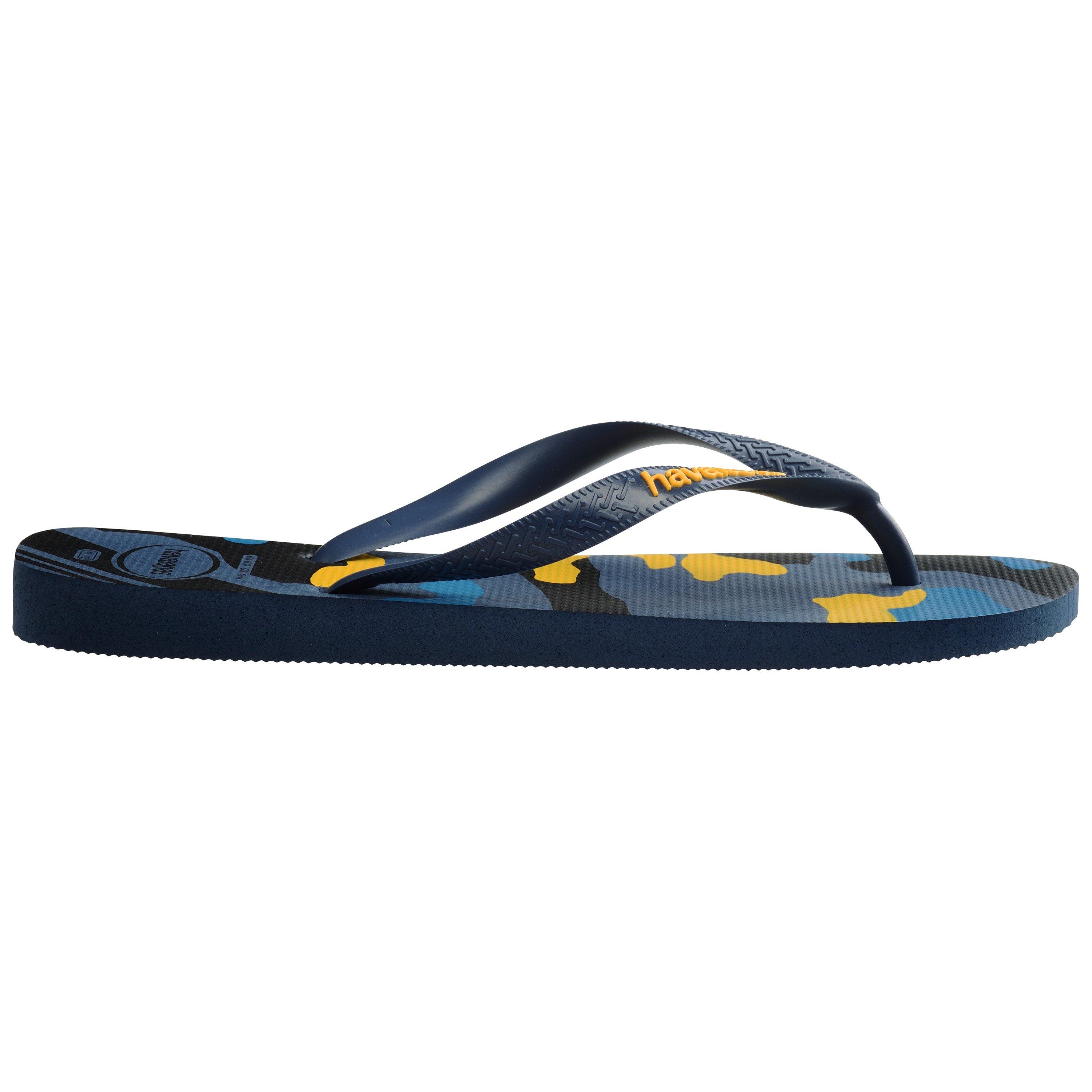Indigo-Blau - Havaianas - Hav. Top Camu Black/Moss 45/46 Flip Flops Mens - 1