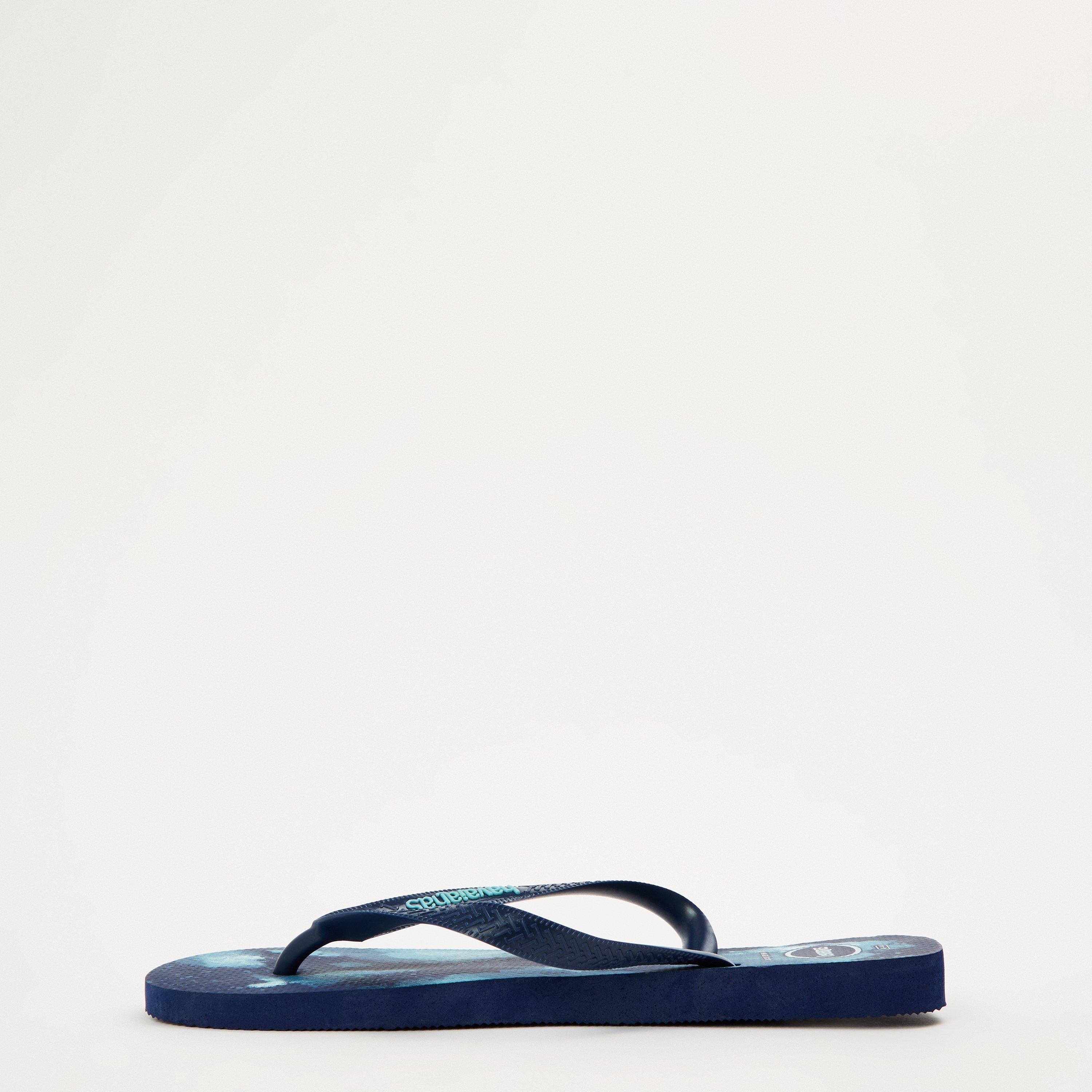 Azul Marinho - Havaianas - Men's Top Camu Black Flip Flops - 2