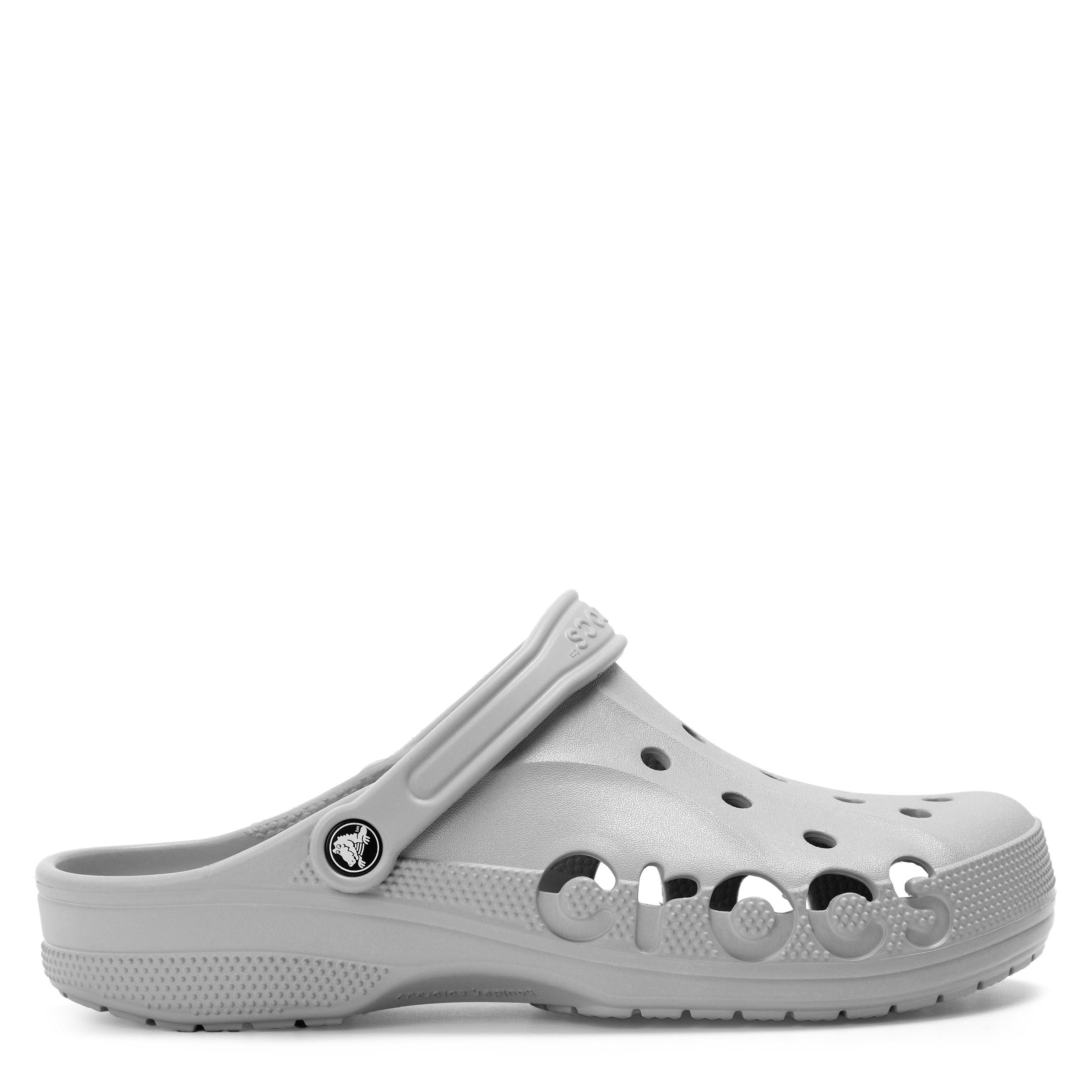 Crocs Men's Baya Clogs - Light Grey - 9 (43-44)