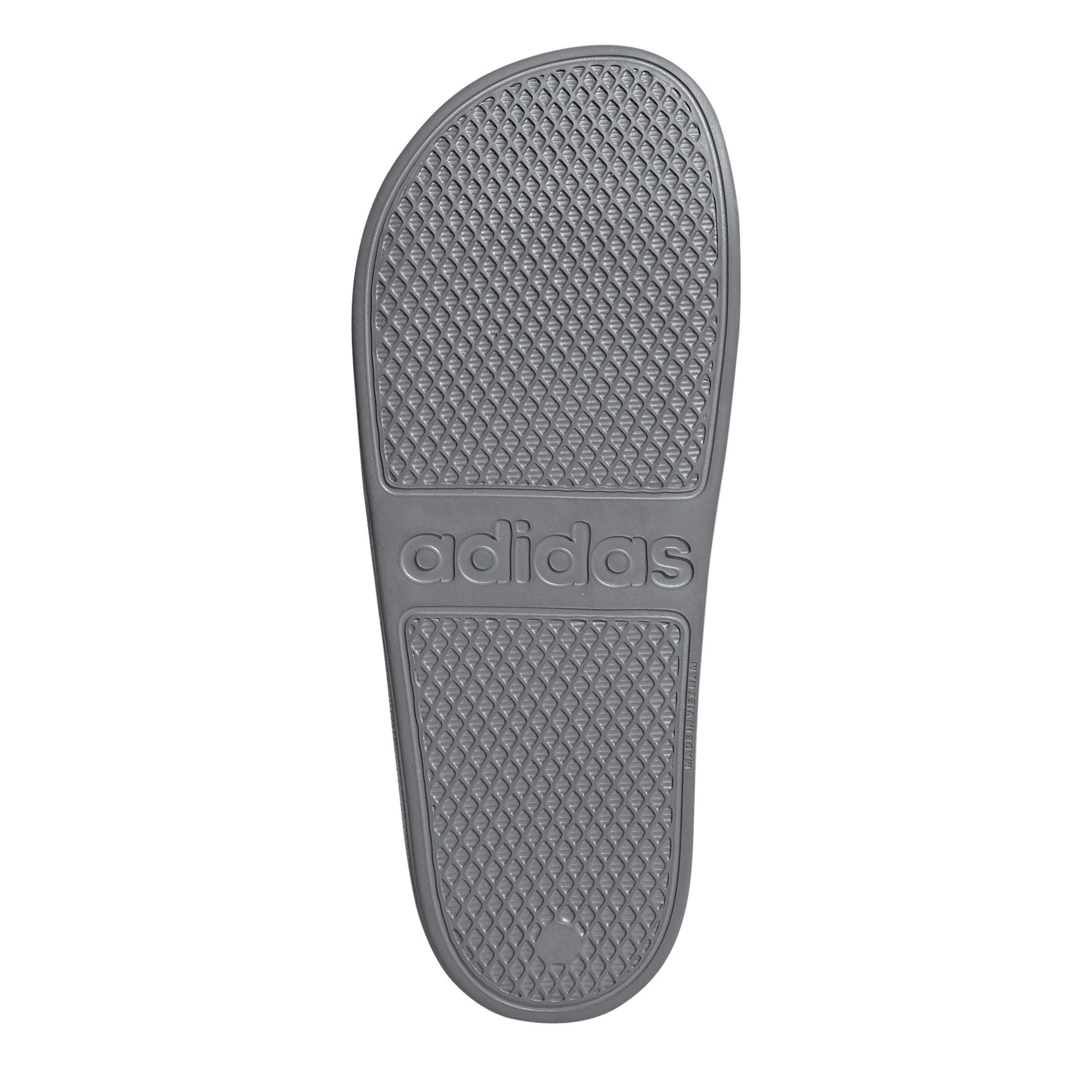 Grey Three/Wht - adidas - Adilette Aqua Sn00 - 6