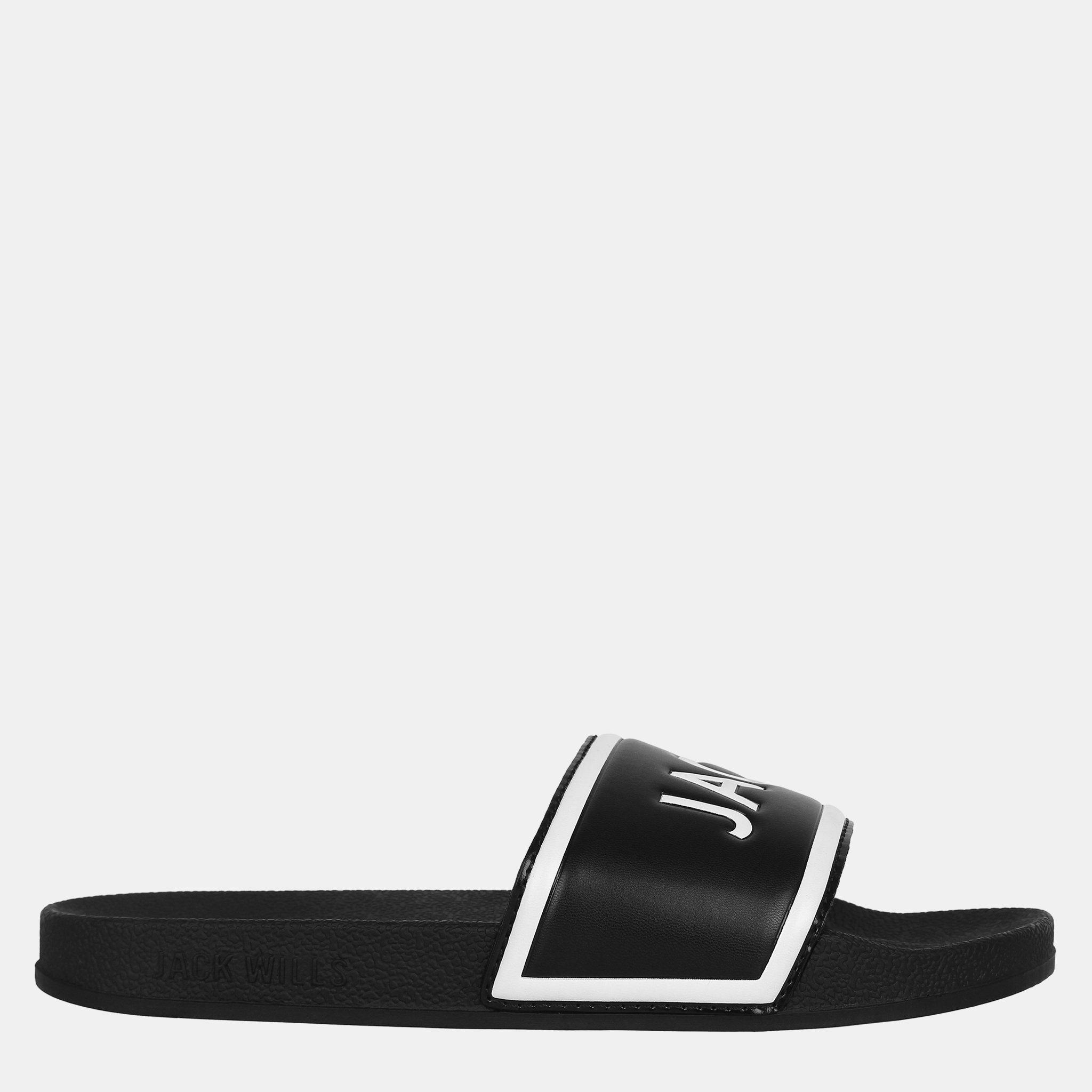 Black - Jack Wills - Jack Logo Sliders - 1