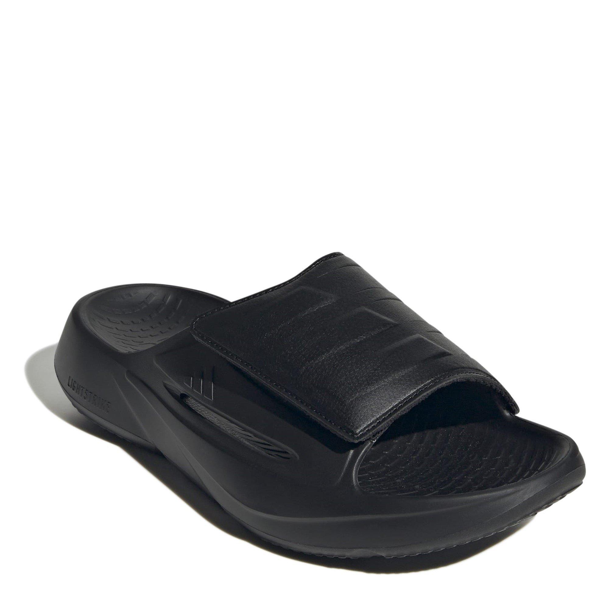 Black - adidas - Lightblaze Slides - 3