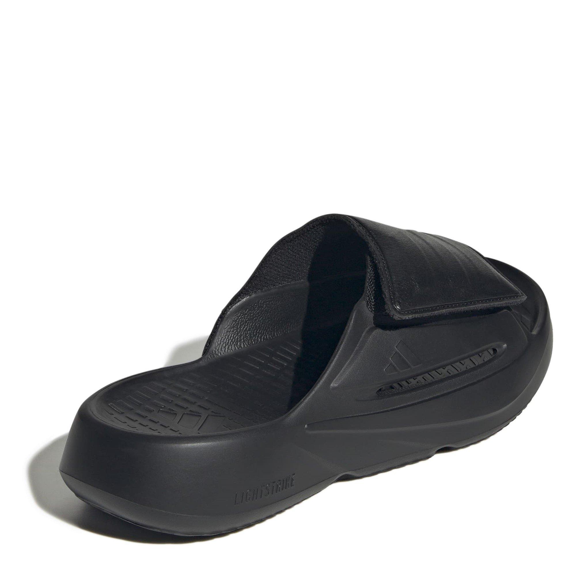 Black - adidas - Lightblaze Slides - 4