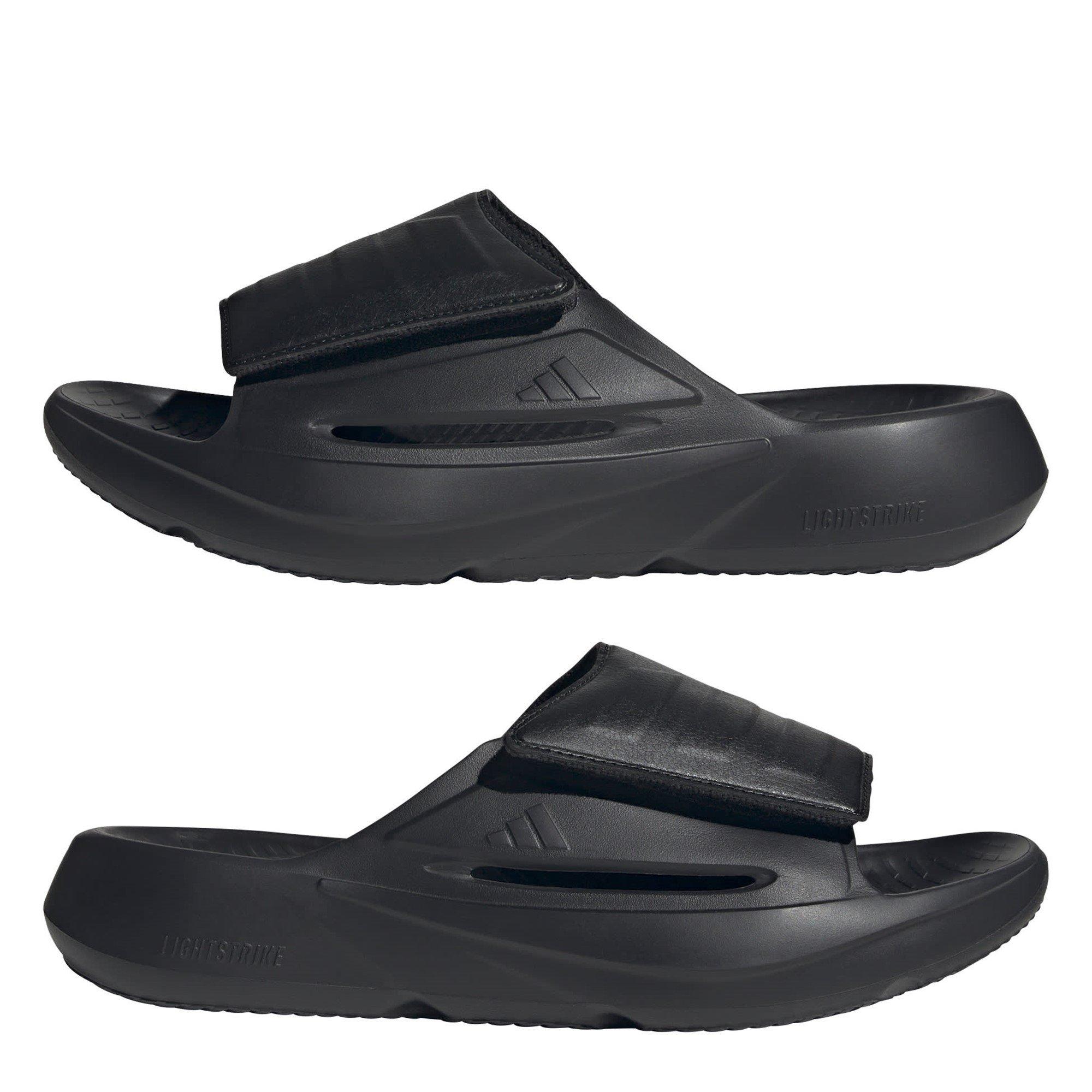 Black - adidas - Lightblaze Slides - 9