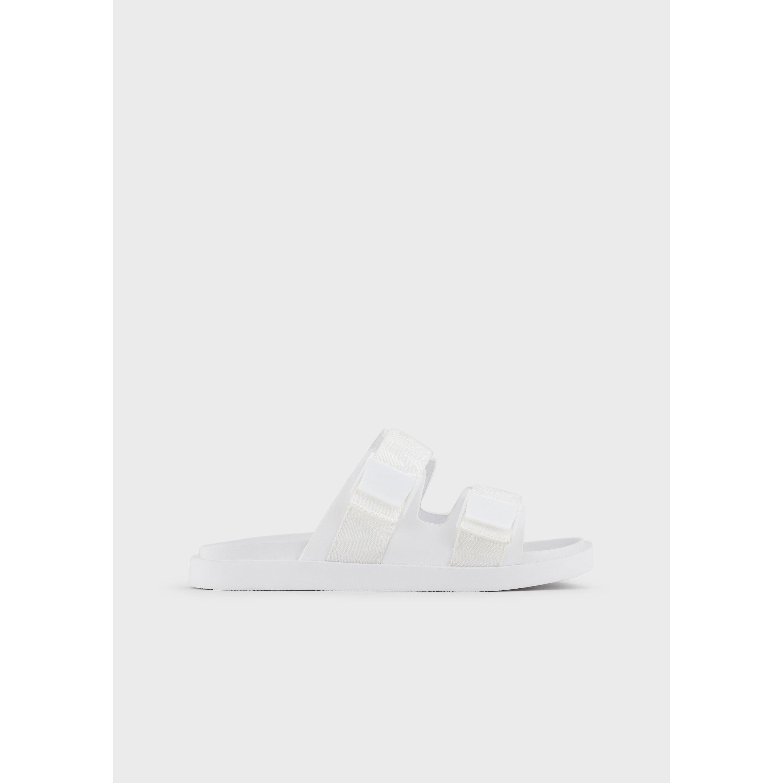 White - Emporio Armani - Men's Flat Sandals - 1