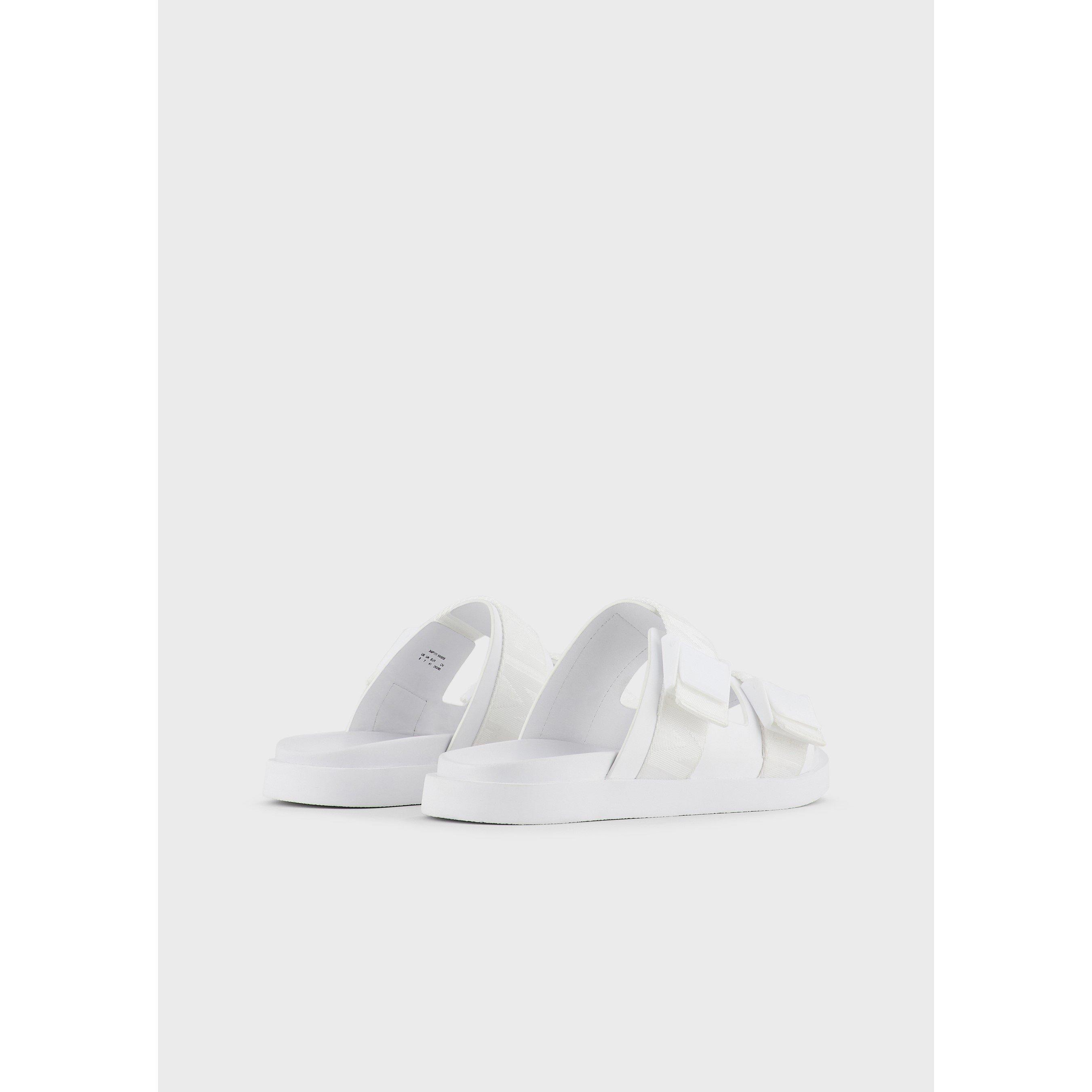 White - Emporio Armani - Men's Flat Sandals - 4