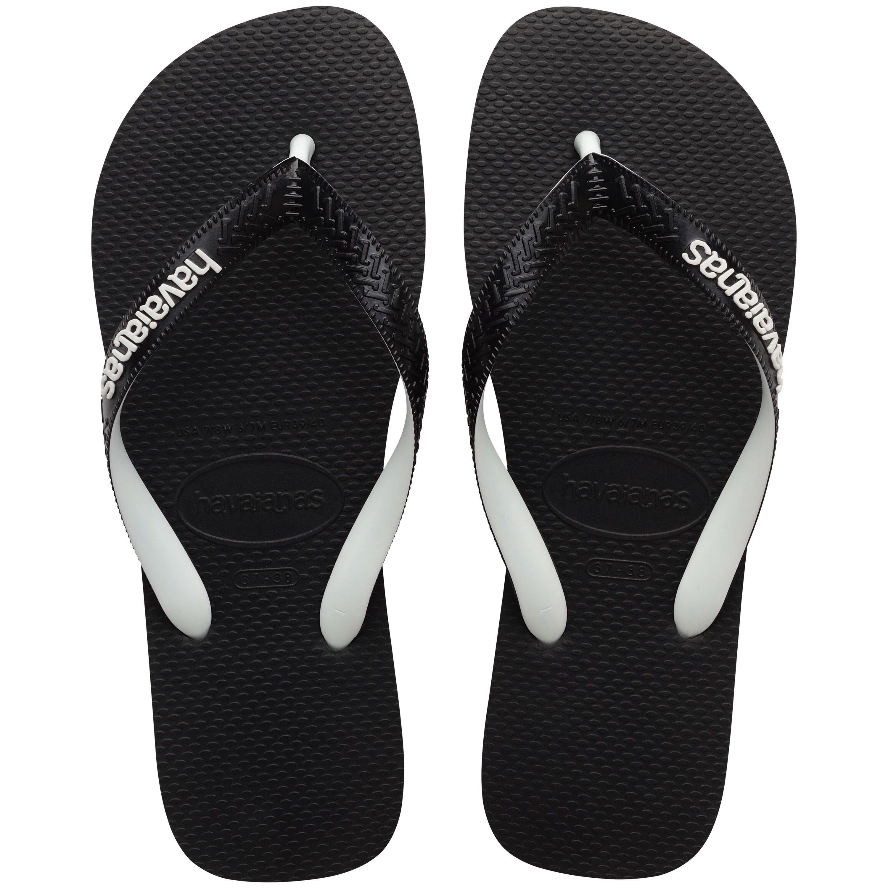 Black - Havaianas - Men's Top Mix Flip Flops - 1