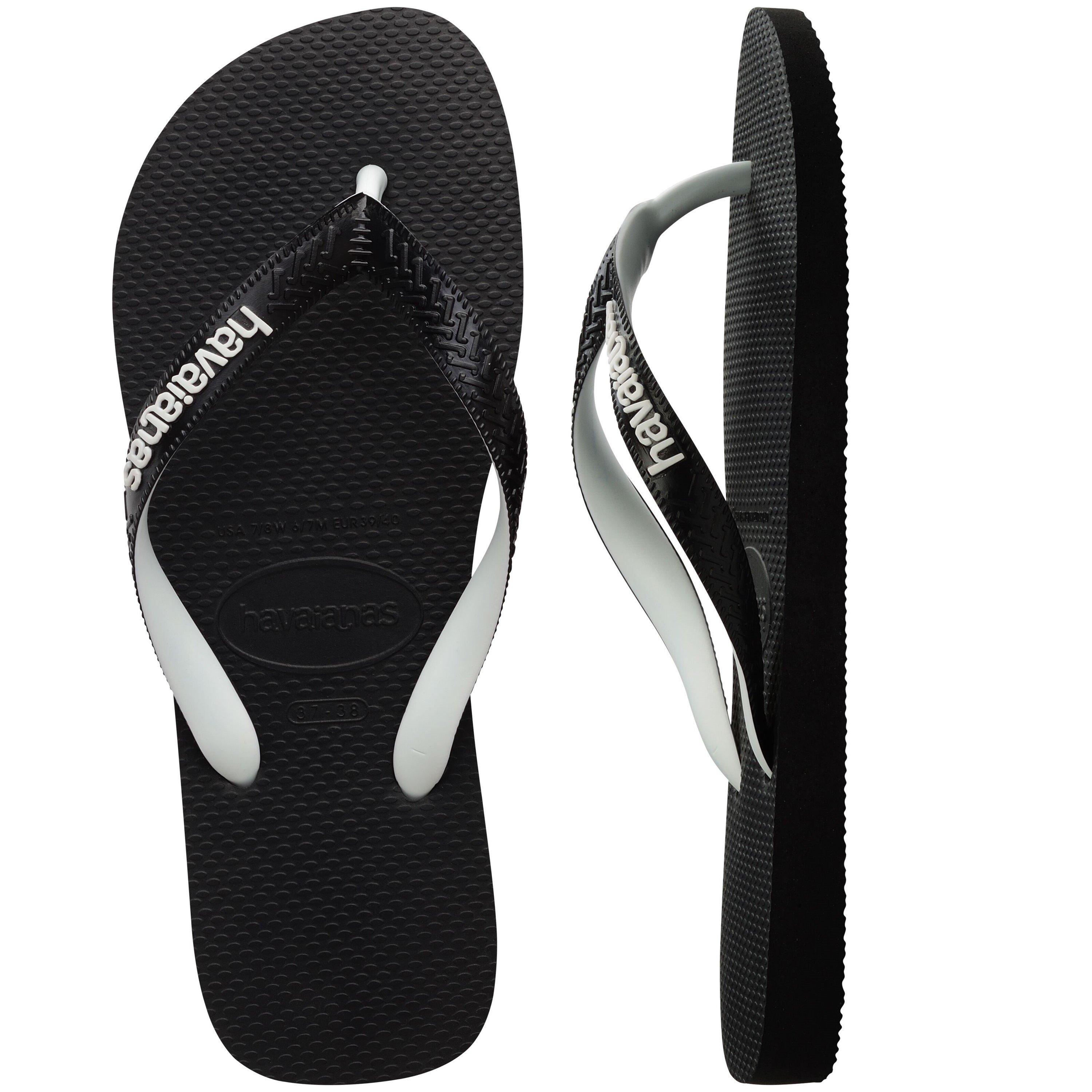 Black - Havaianas - Men's Top Mix Flip Flops - 4