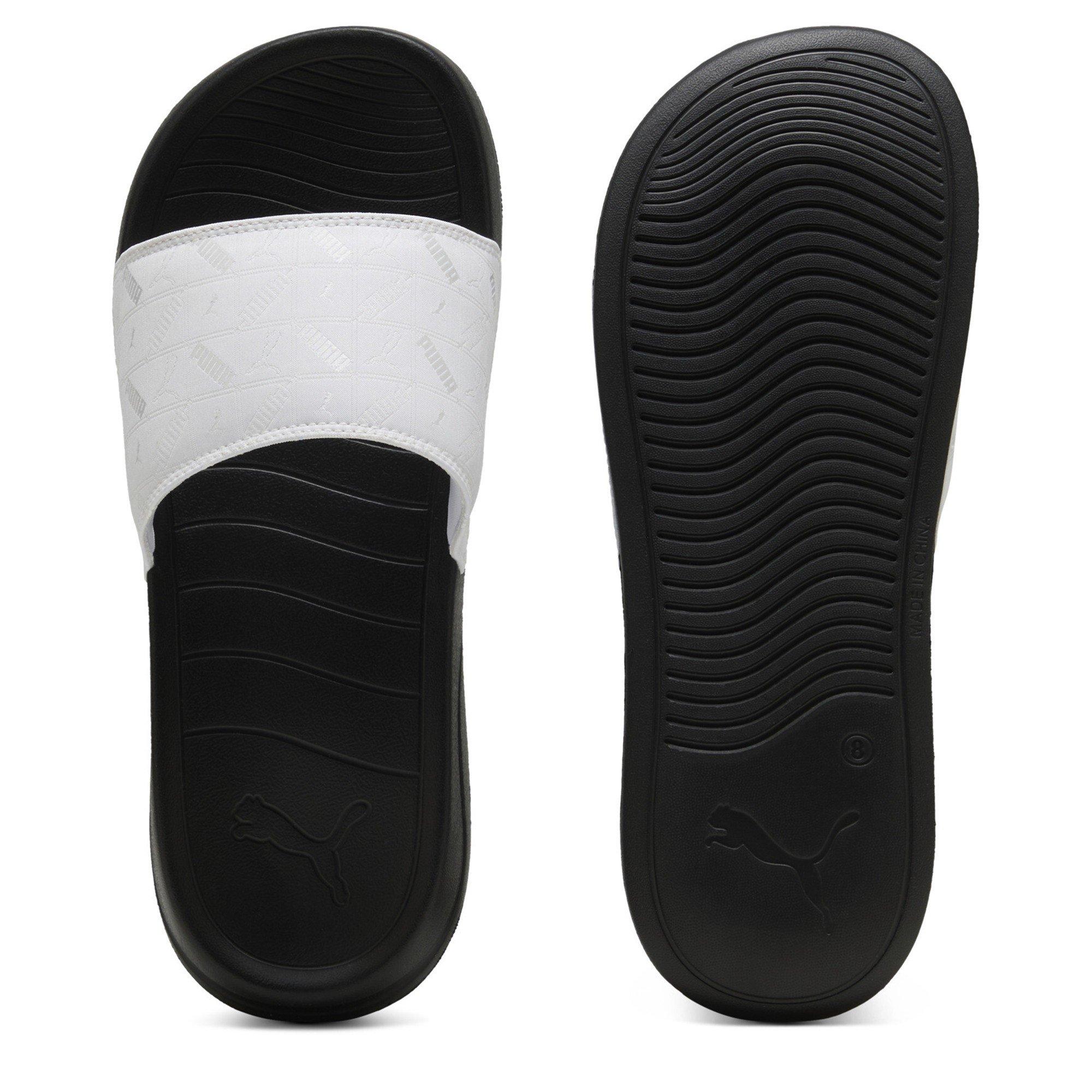 Puma Black-Pu - Puma - Men's Popcat 20 Embedded Pool Sliders - 2