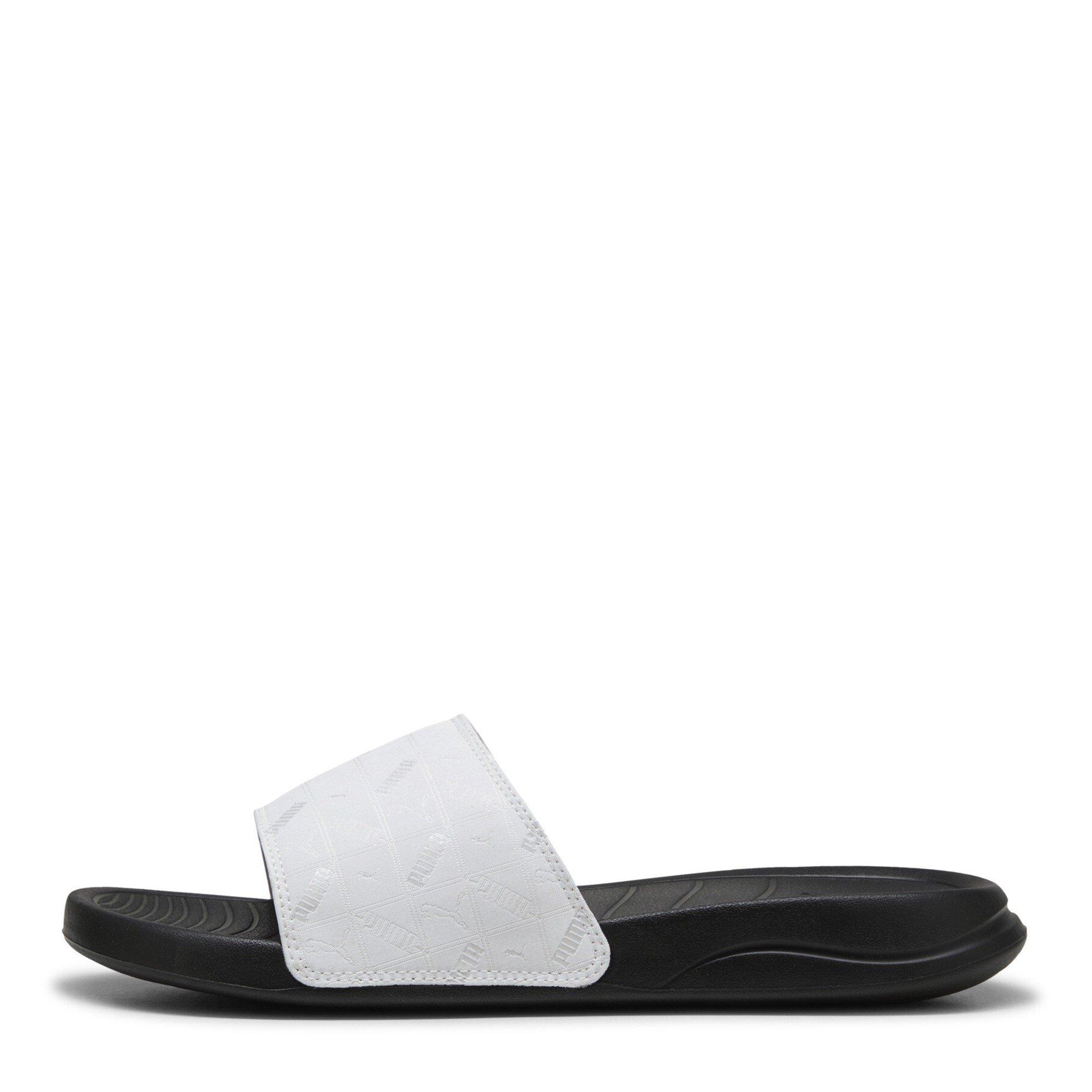 Puma Black-Pu - Puma - Men's Popcat 20 Embedded Pool Sliders - 3