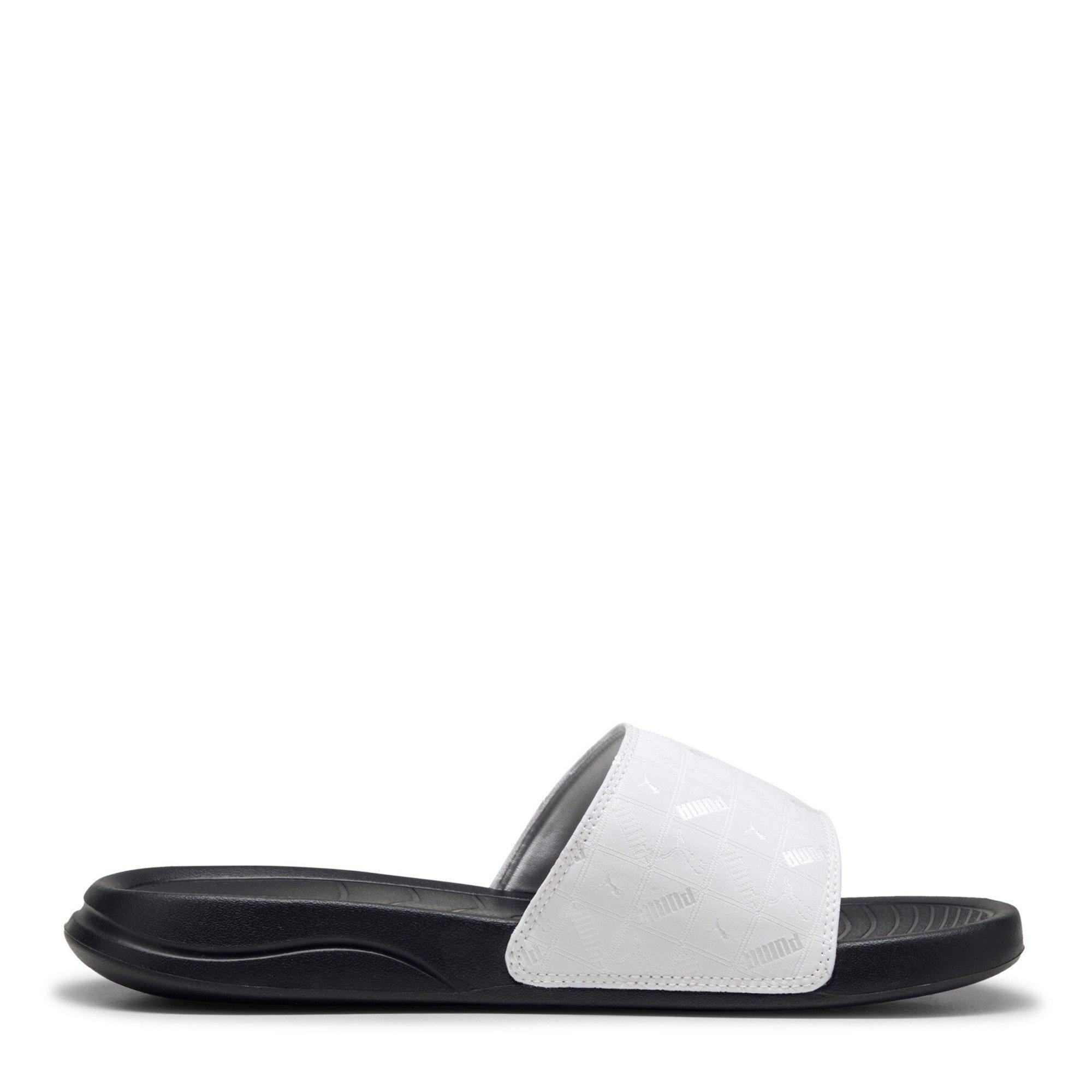 Puma Black-Pu - Puma - Men's Popcat 20 Embedded Pool Sliders - 4