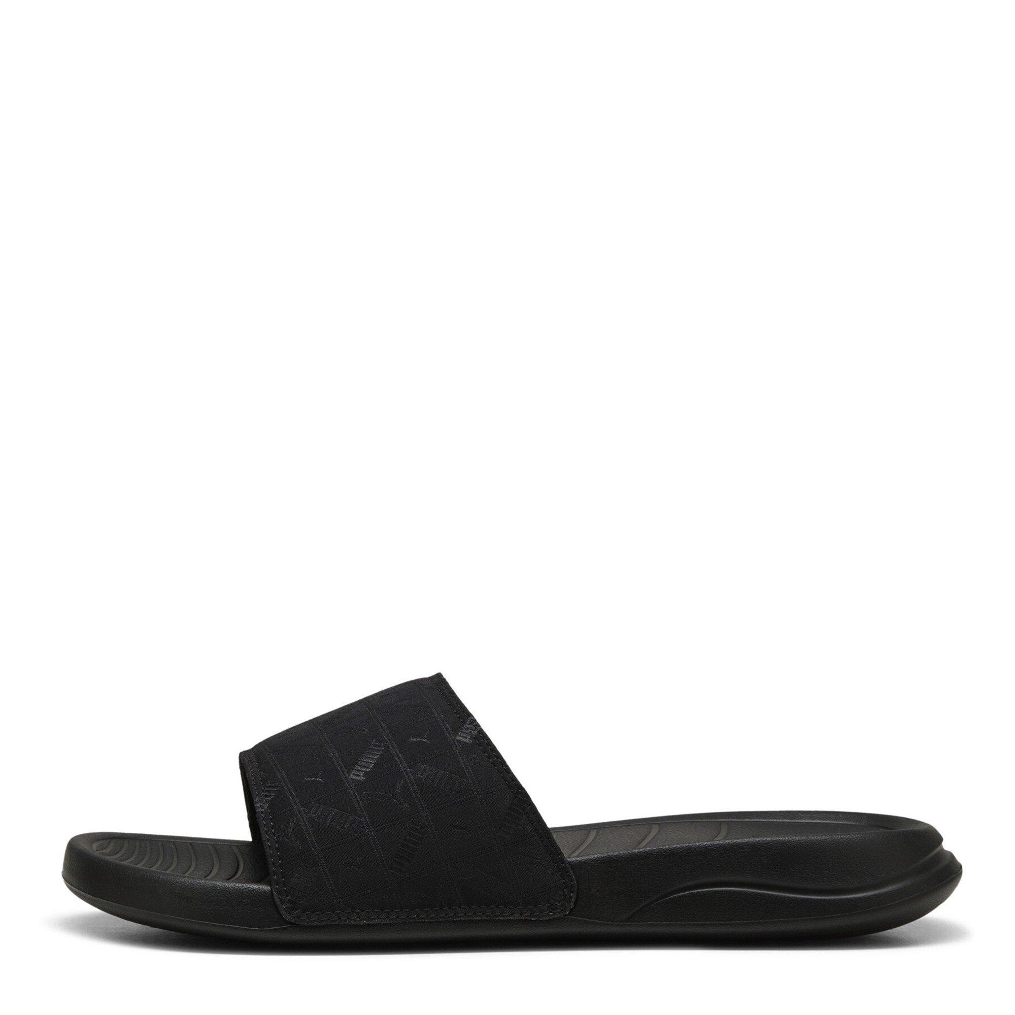 Puma Black-Pu - Puma - Men's Popcat 20 Embedded Pool Sliders - 3