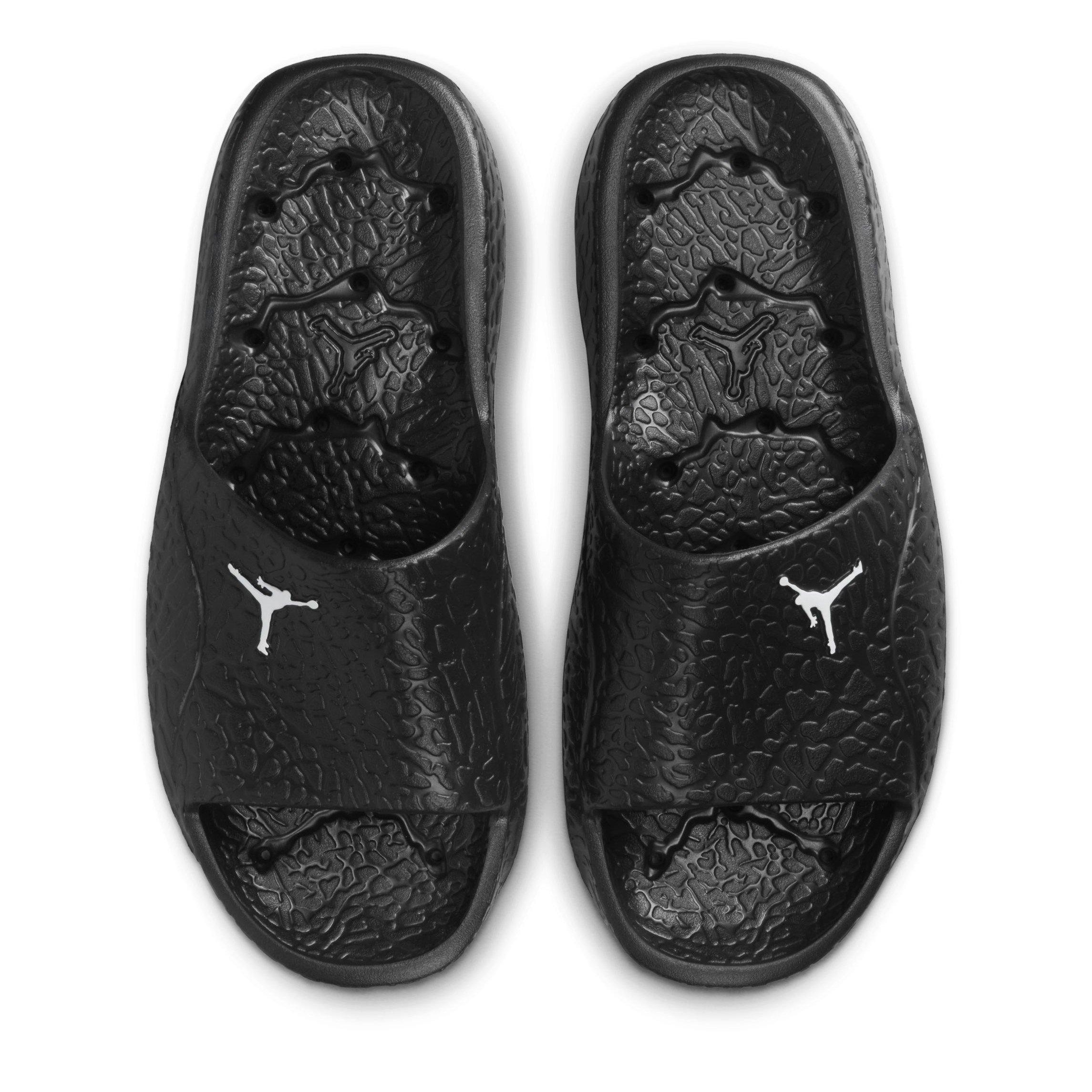 Black/White - Nike - Jordan Franchise Mens Shower Slides - 5