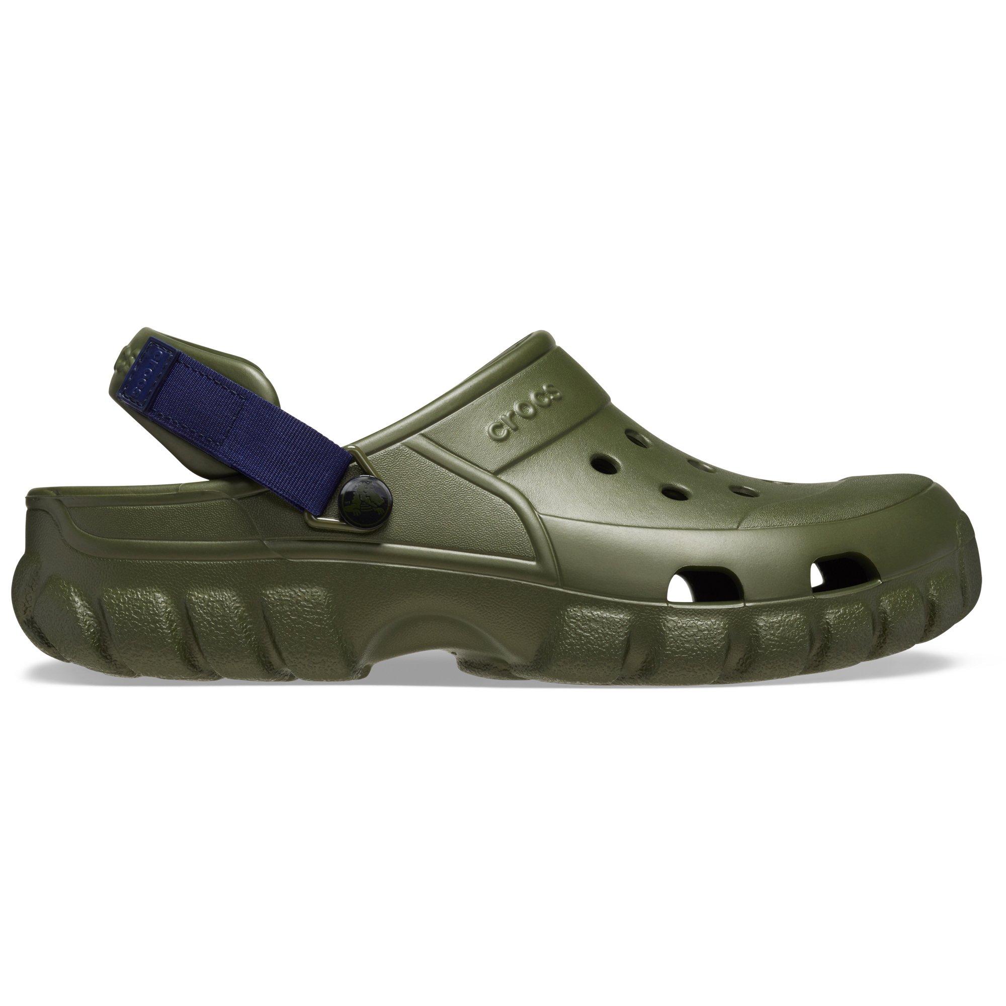 Legergroen/Marineblauw - Crocs - Offroad 53 Clogs - 6