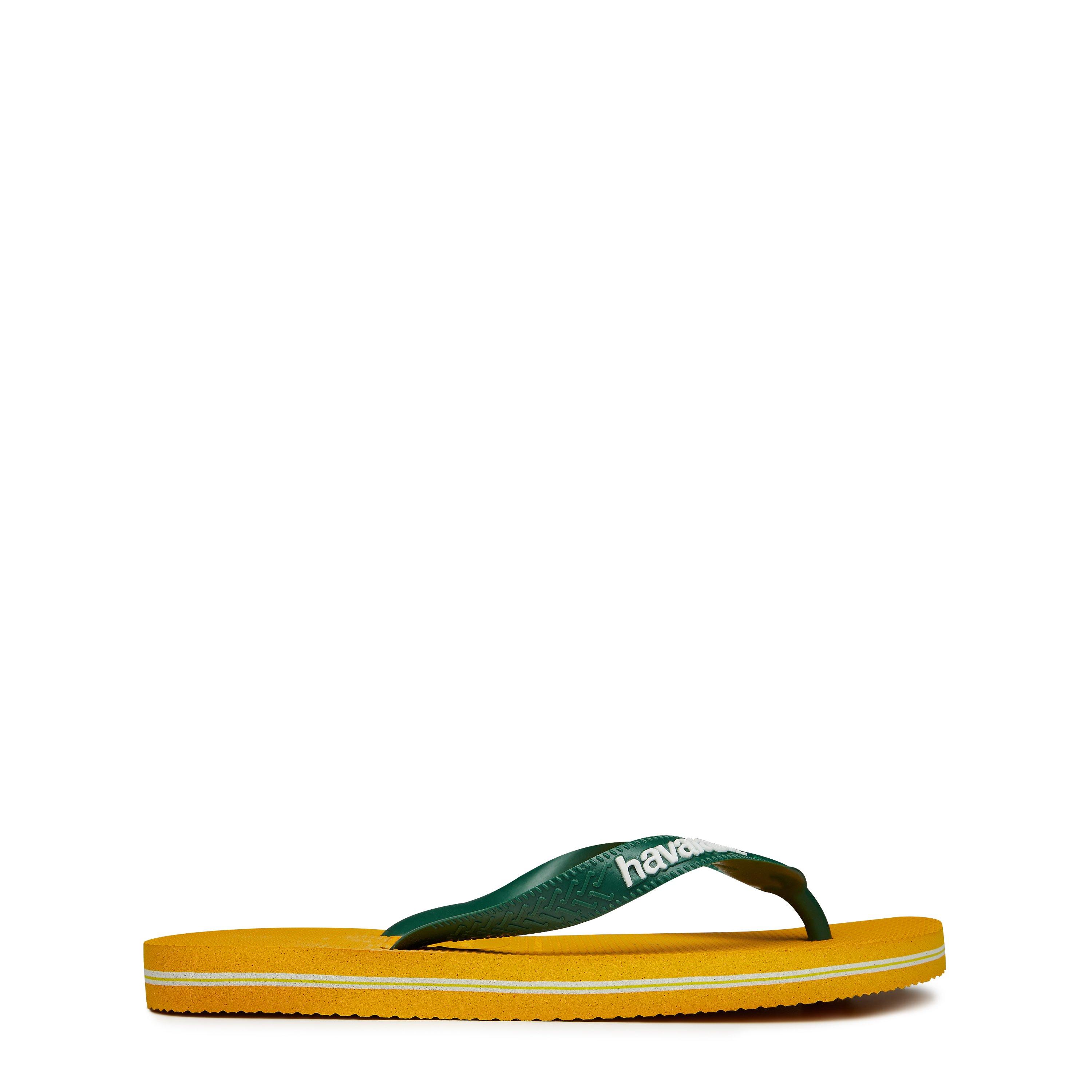 Havaianas Brasil Logo Flip Flops