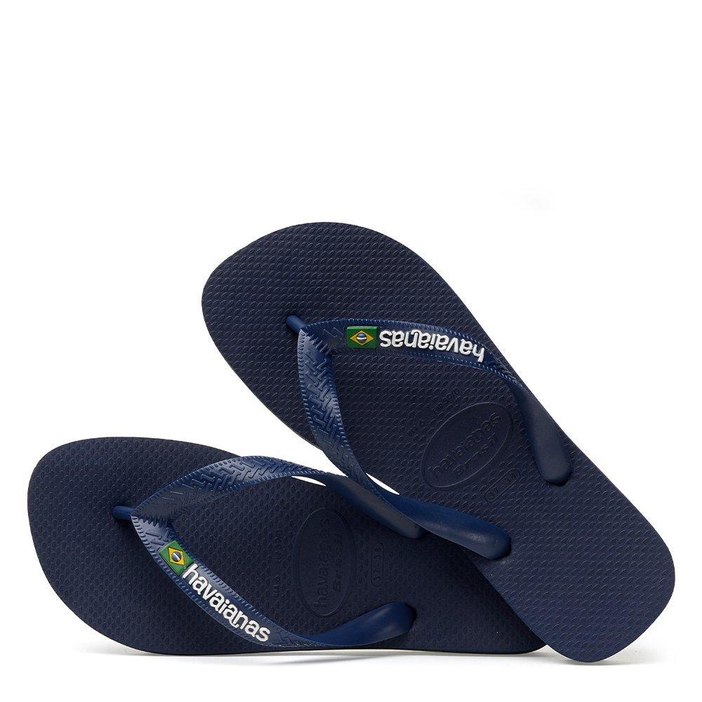 Marineblauw 0555 - Havaianas - Brasil Logo Flip Flops - 2