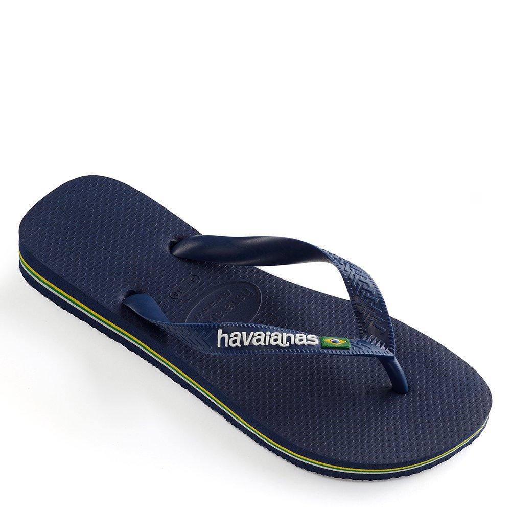 Marineblauw 0555 - Havaianas - Brasil Logo Flip Flops - 4