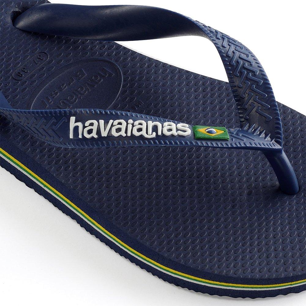 Marineblauw 0555 - Havaianas - Brasil Logo Flip Flops - 5