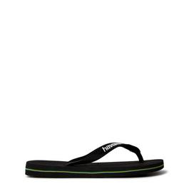 Havaianas Brasil Logo Flip Flops