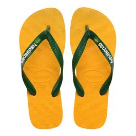 Havaianas Brasil Logo Flip Flops