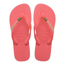 Havaianas Brasil Logo Flip Flops