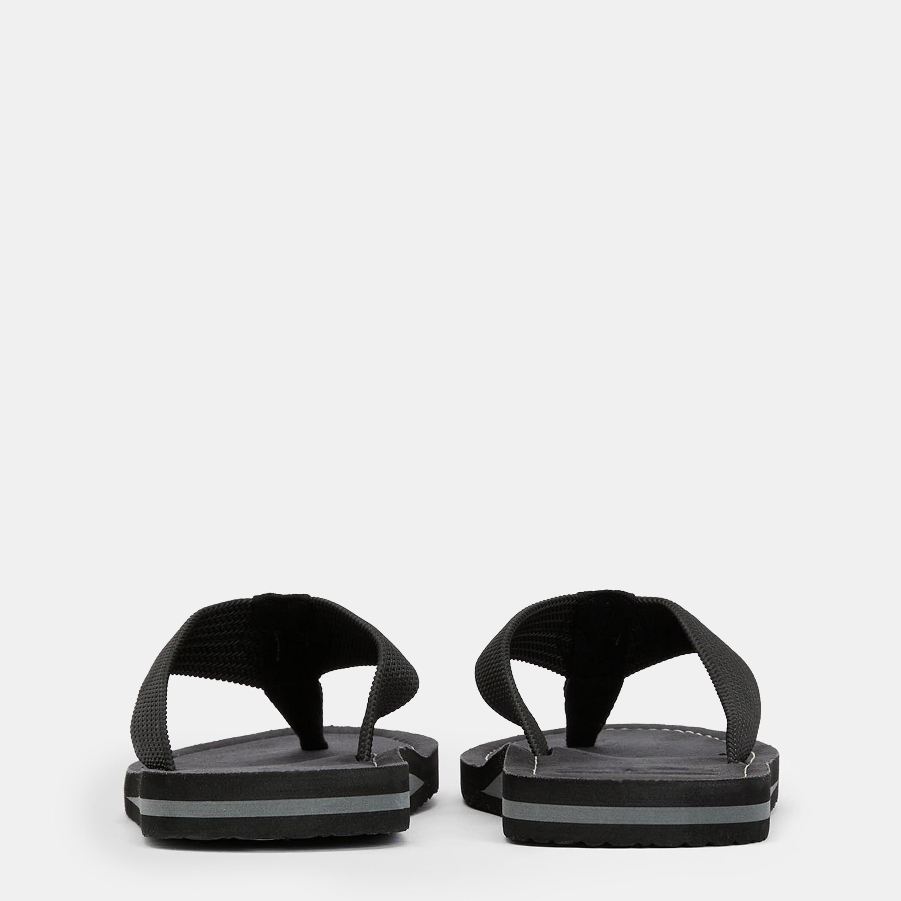 Black - Barbour - Toeman Beach Sandal - 4