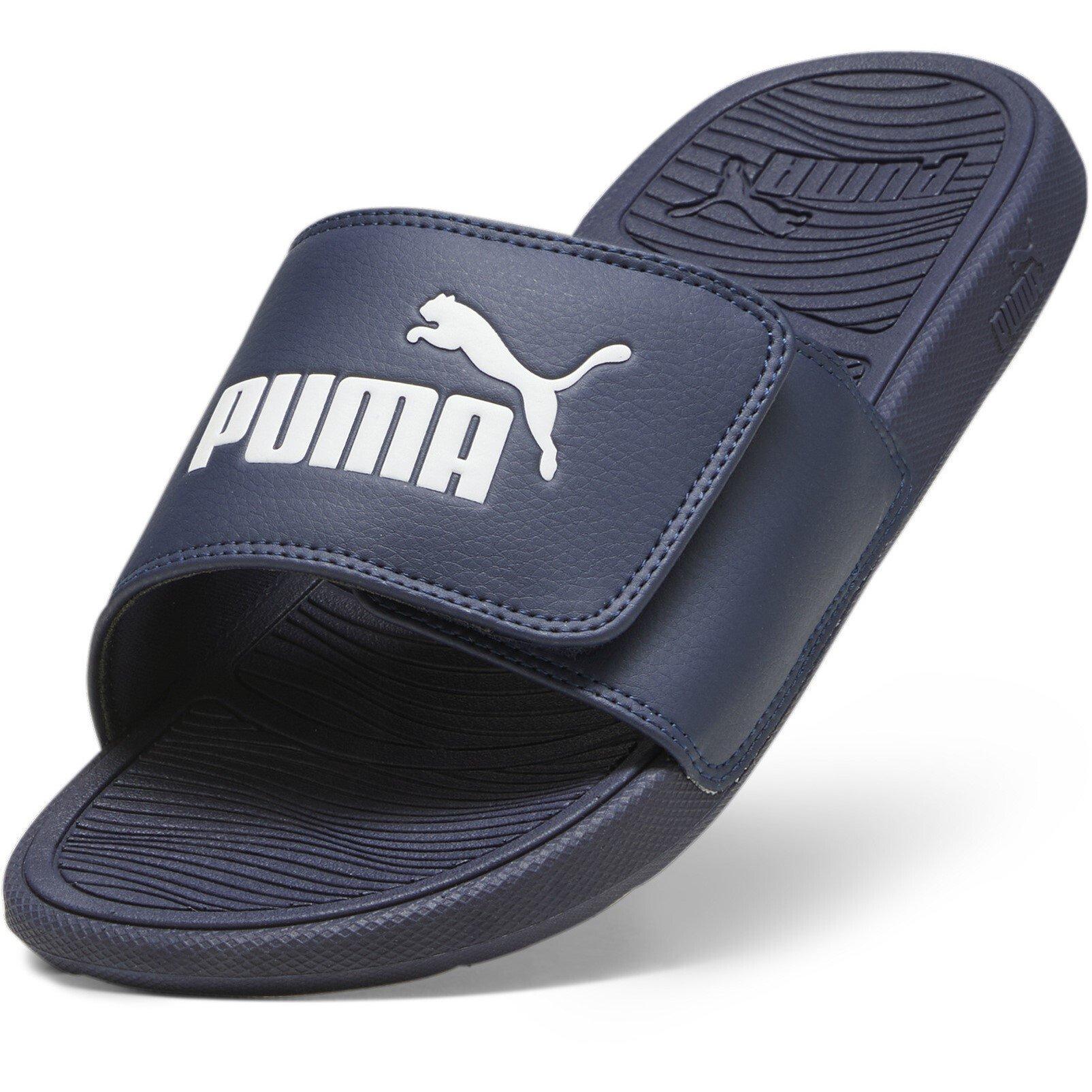 P.Navy/White - Puma - Cool Cat 2.0 Mens Slide Sandals - 6