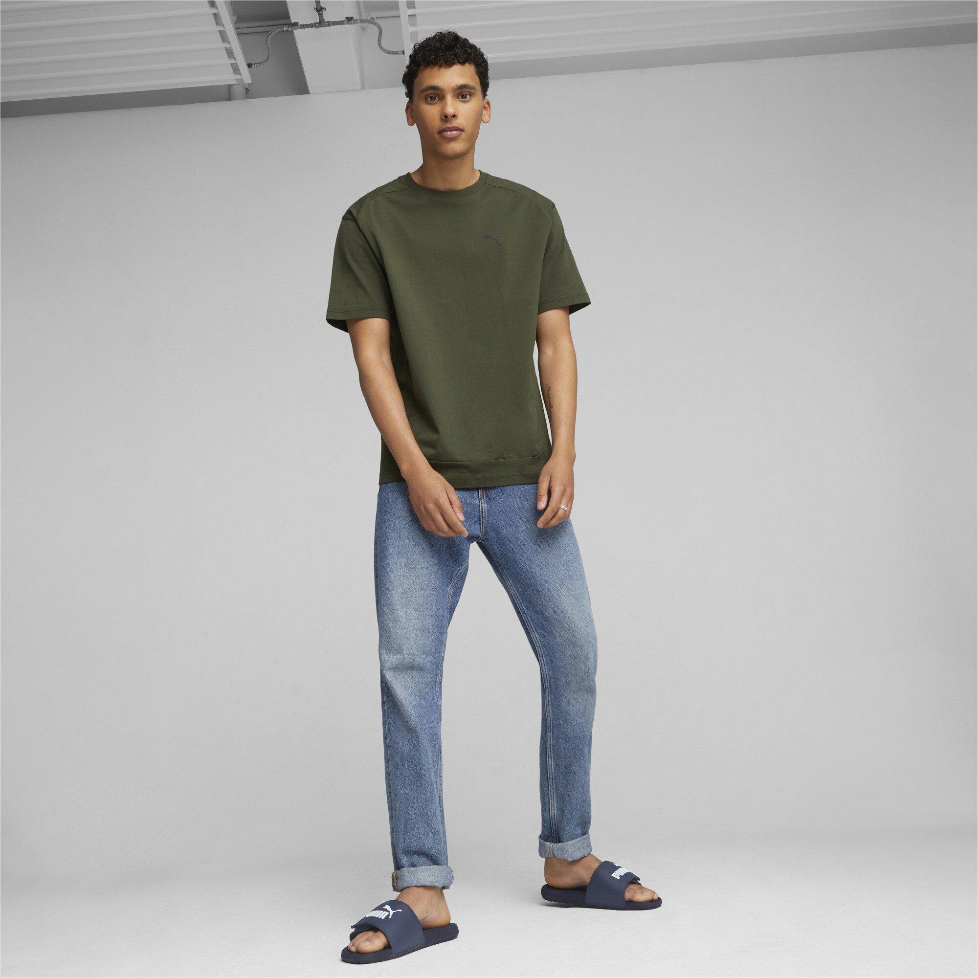 P.Navy/White - Puma - Cool Cat 2.0 Mens Slide Sandals - 8