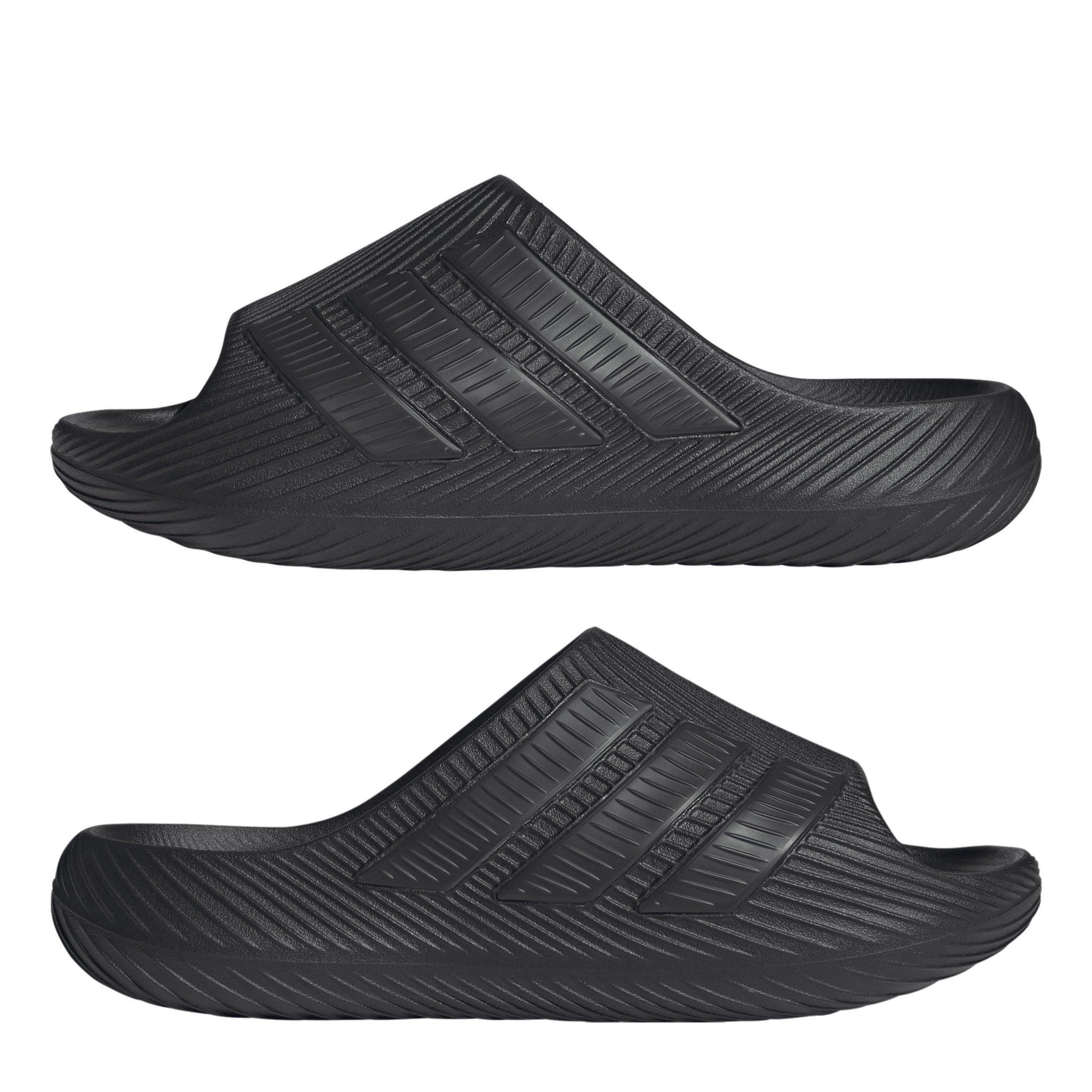 Triple Black - adidas - Men's Pool Sliders - 9