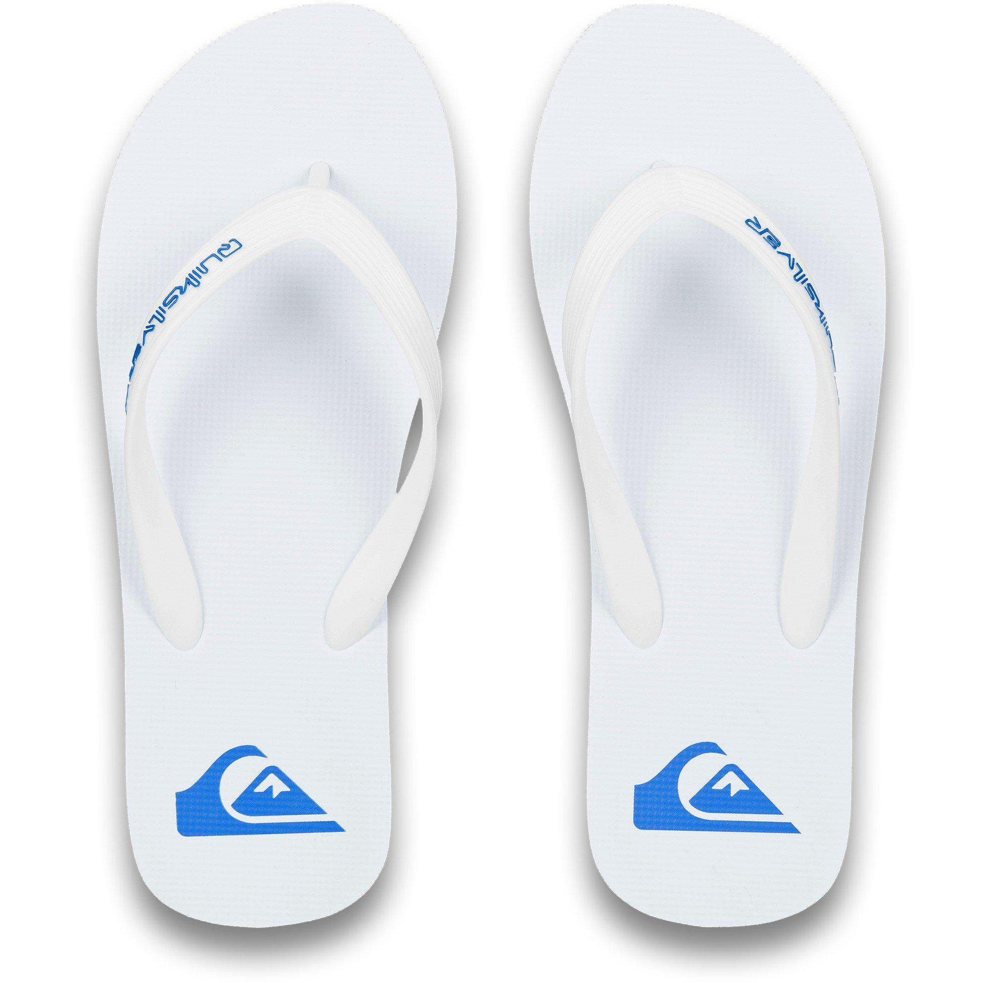 Bianco/Azzurro - Quiksilver - Men's Molokai Flip Flops - 3