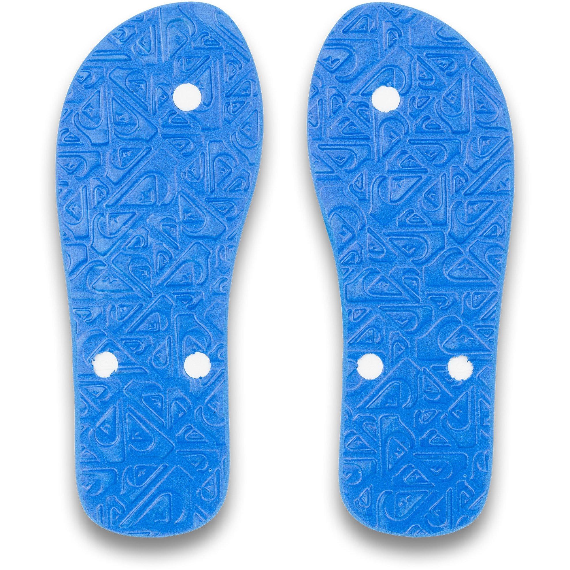 Bianco/Azzurro - Quiksilver - Men's Molokai Flip Flops - 4