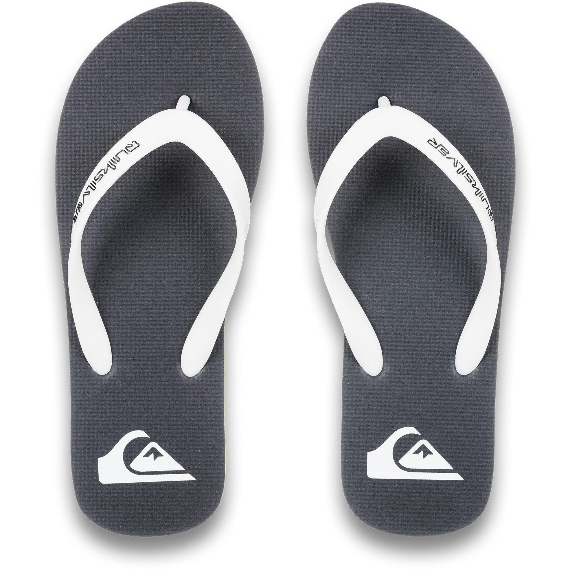 Preto/Rasta - Quiksilver - Molokai Flip Flops - 3