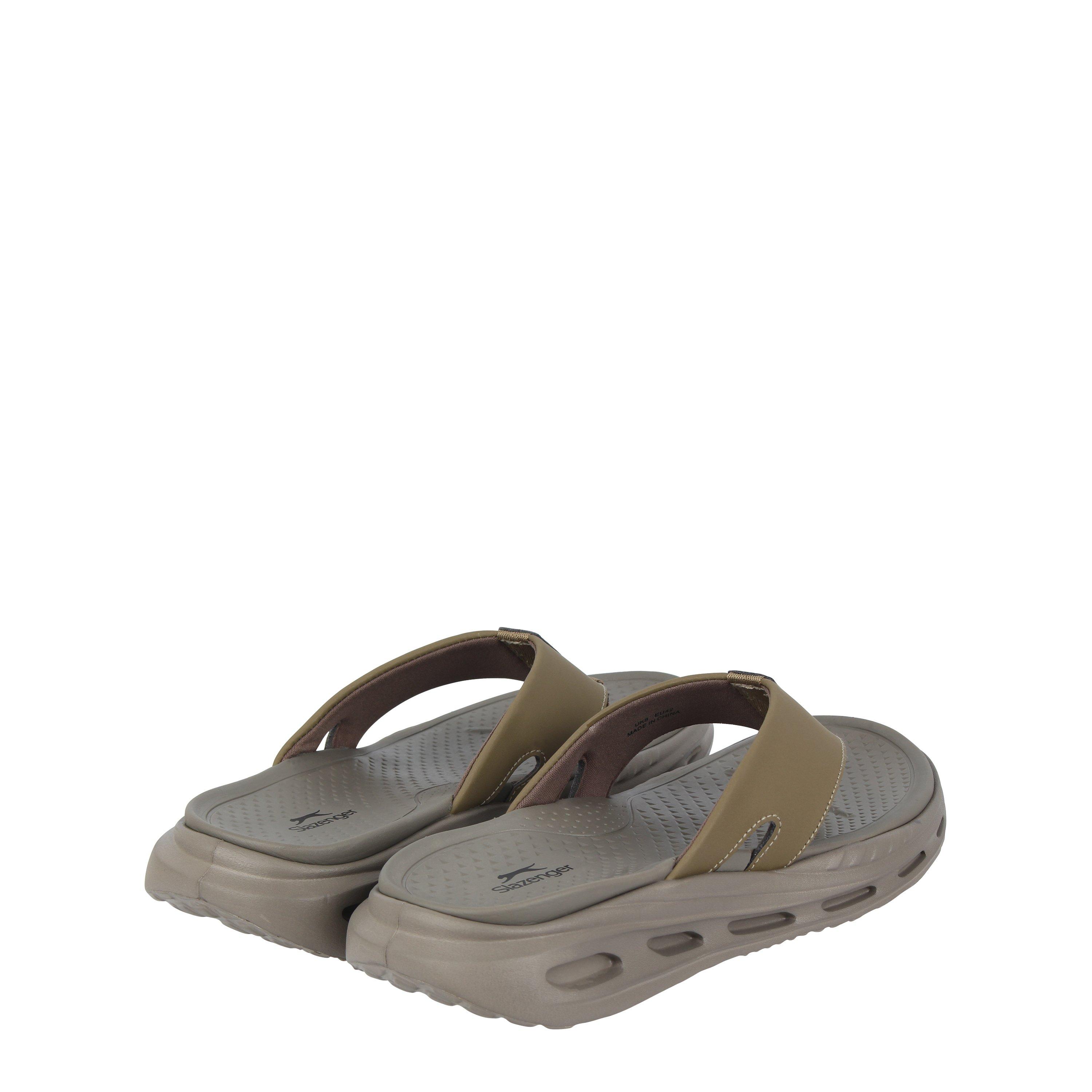 Khaki - Slazenger - Slaz Break Flip Flops - 4