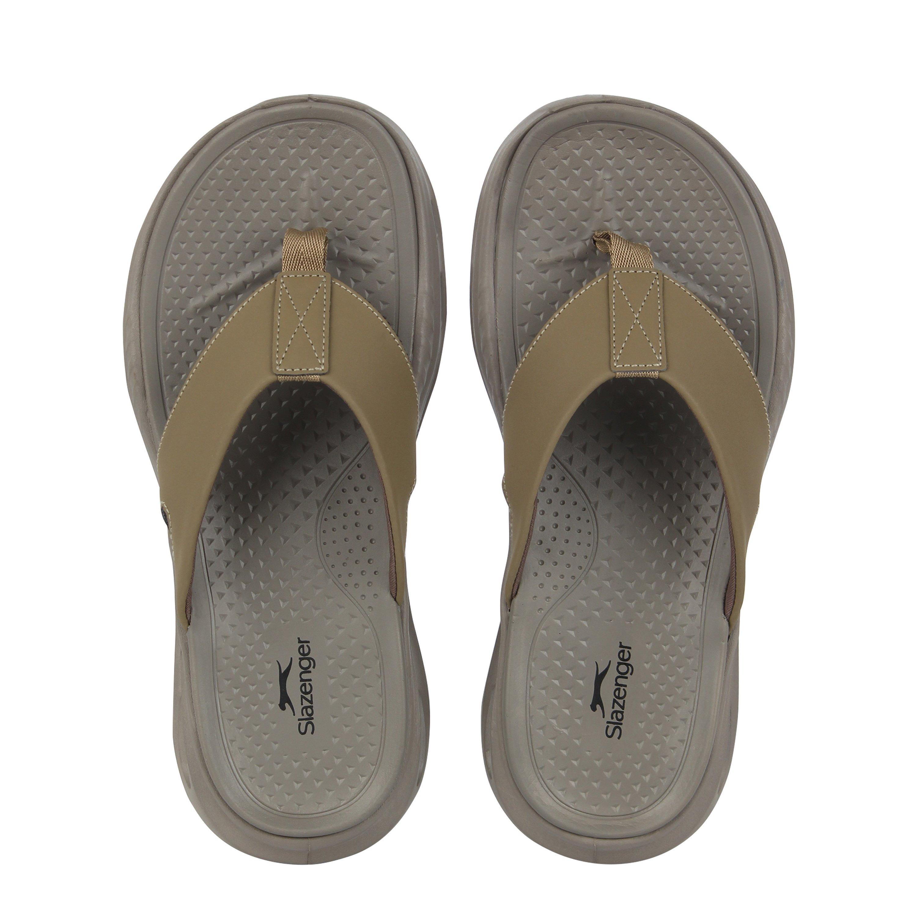 Khaki - Slazenger - Slaz Break Flip Flops - 5