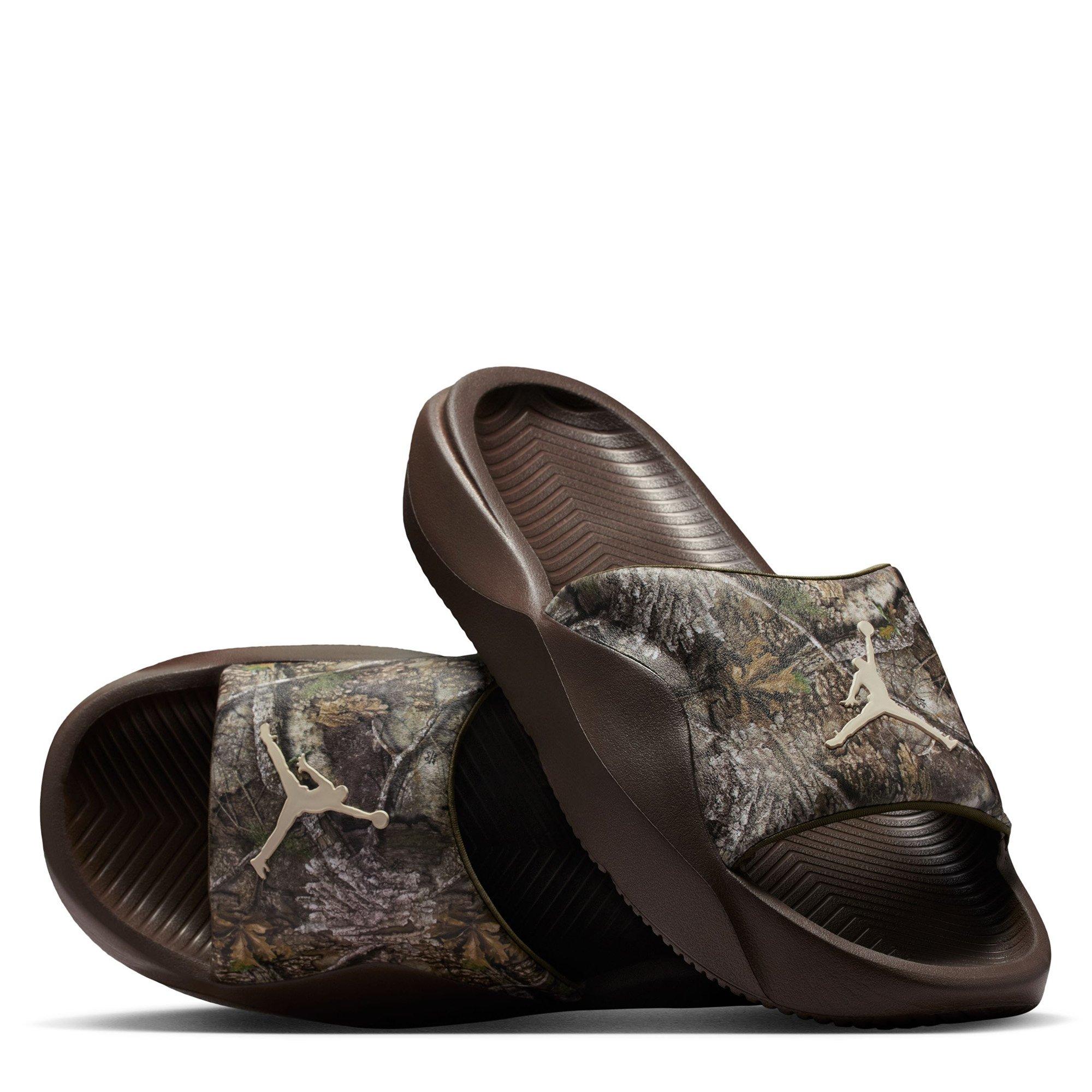 Olive/Orewood - Nike - Jordan Franchise Mens Slides - 5