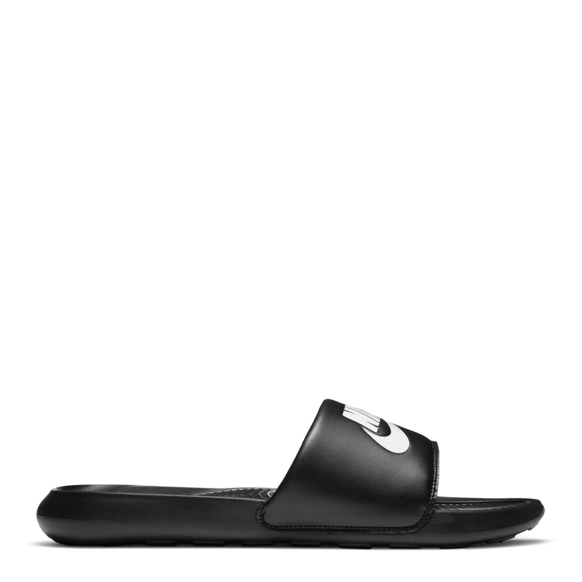 Nike Men's Victori One Slides - Black/White - 8 (42.5)