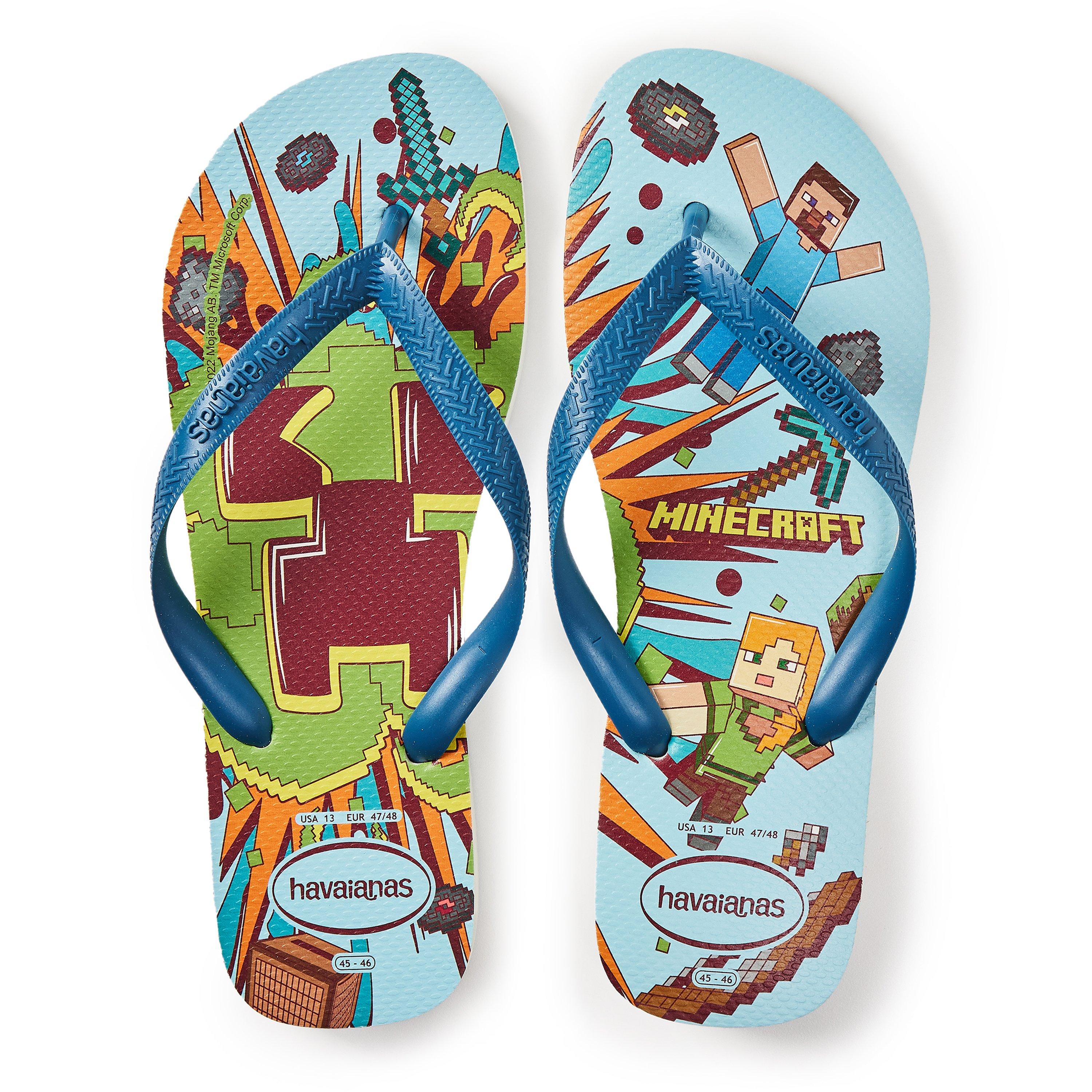 Blanco/Azul - Havaianas - Havaianas Minecraft Sn99 - 4