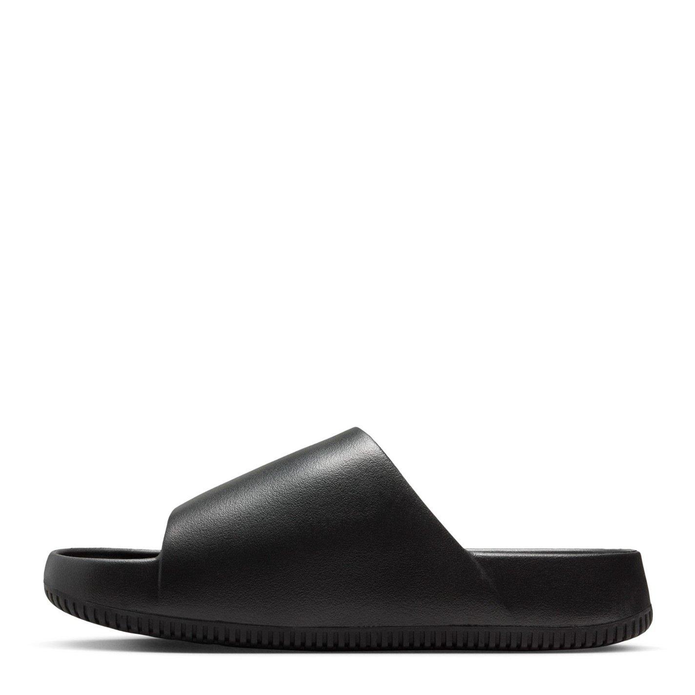 Black/Black - Nike - Calm Mens Slide Sandals - 2