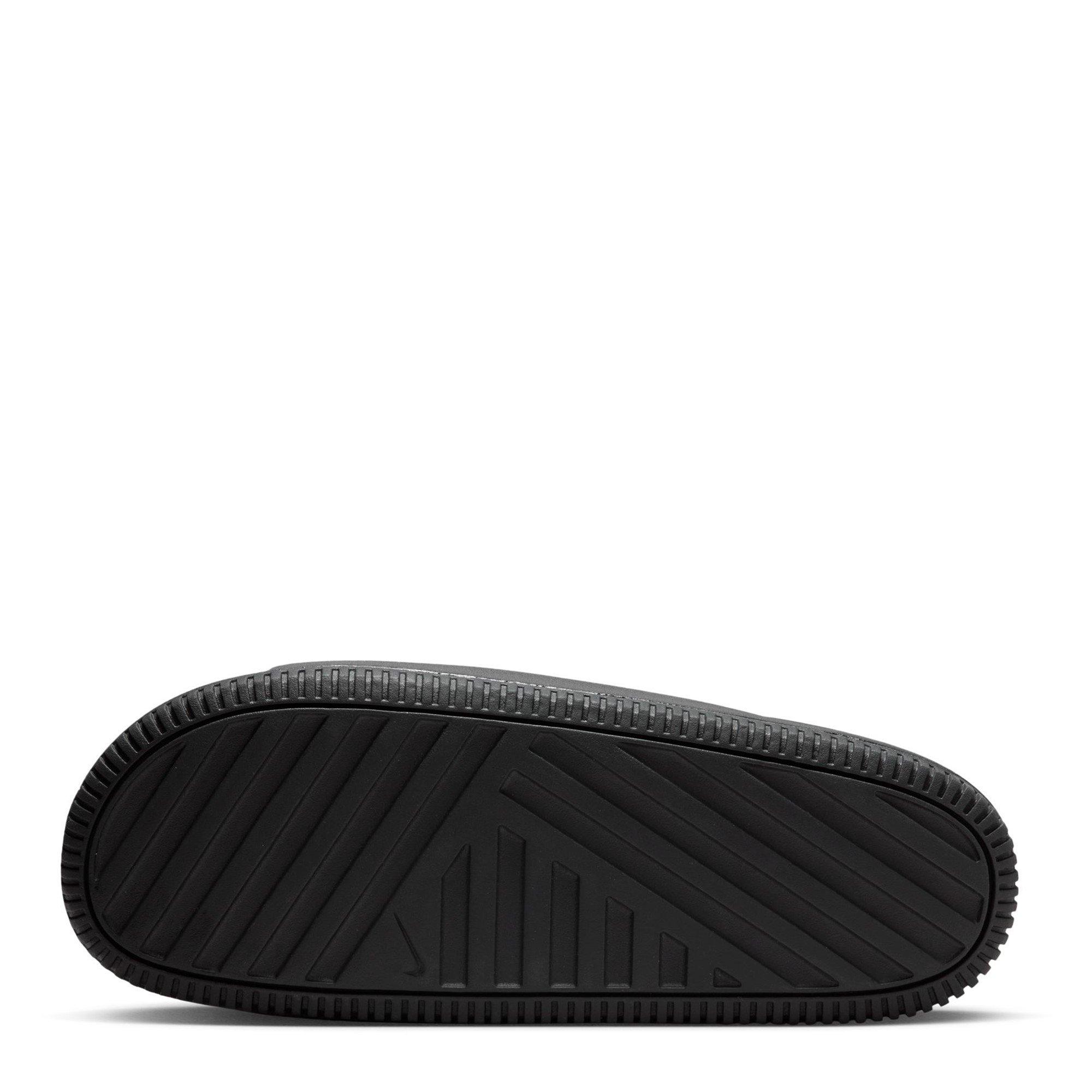 Black/Black - Nike - Calm Mens Slide Sandals - 5