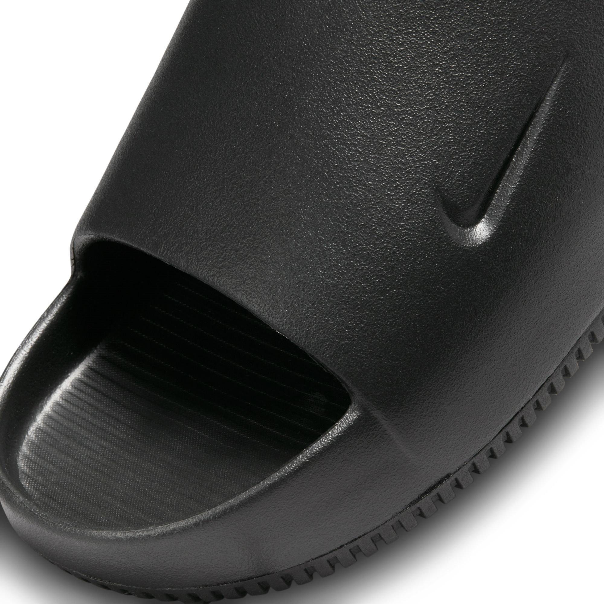 Black/Black - Nike - Calm Mens Slide Sandals - 6