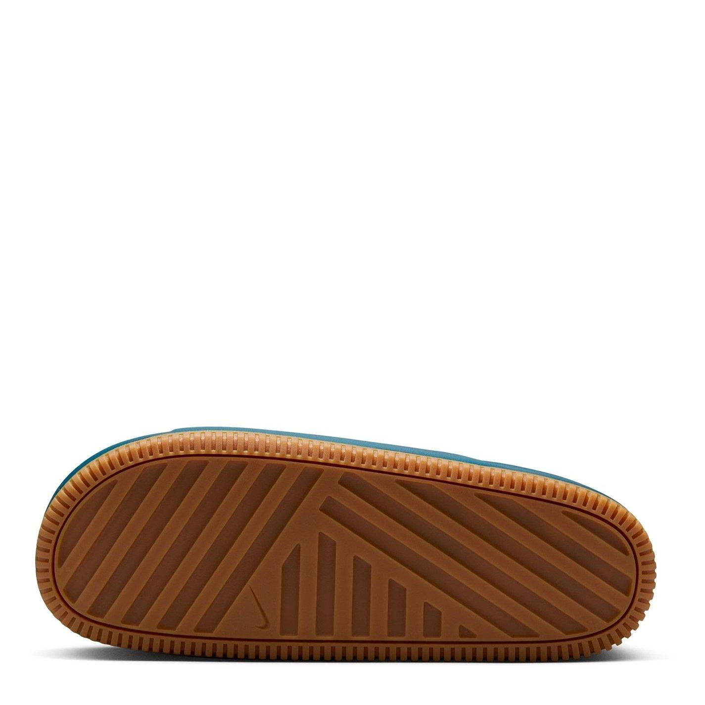 Blue Force/Brwn - Nike - Calm Mens Slide Sandals - 3